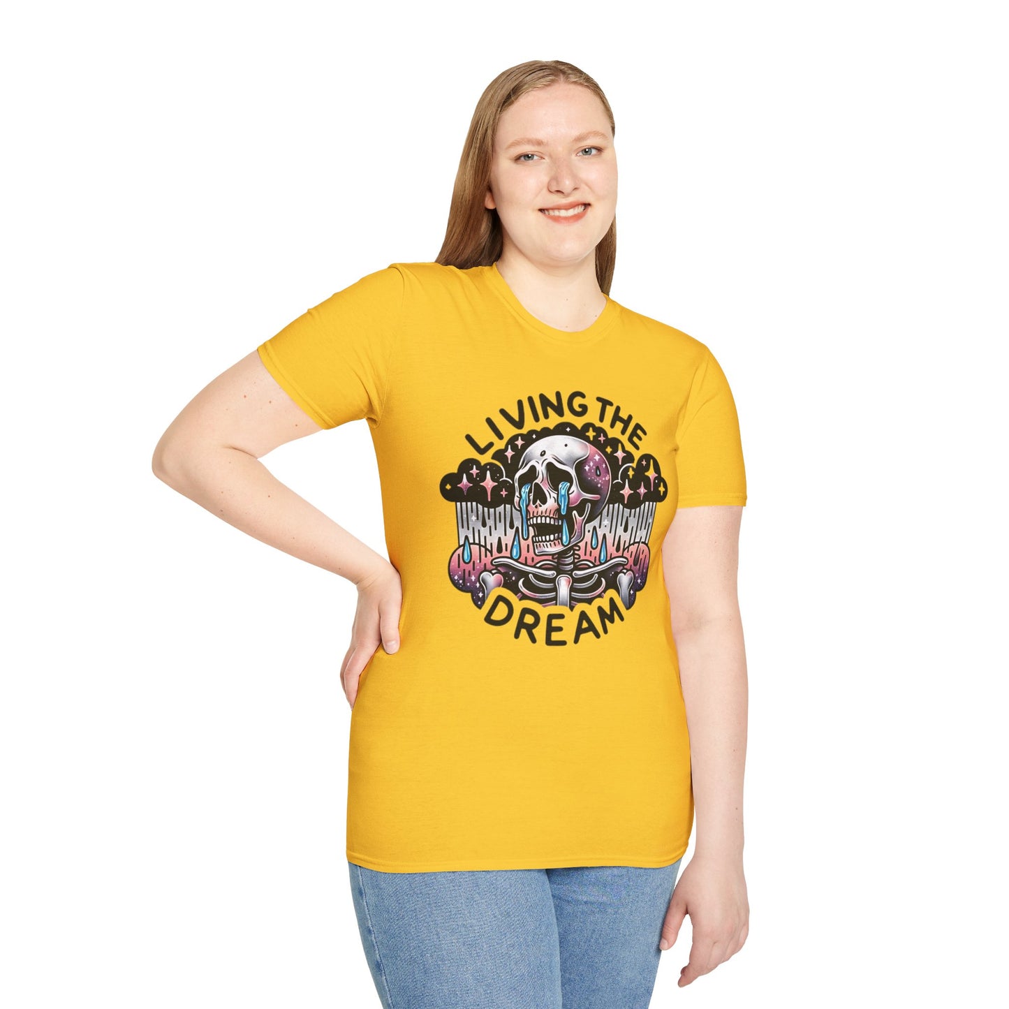 Skull Tee Shirt, Skeleton Shirt, Shirt with Skull, Shirt with Skeleton