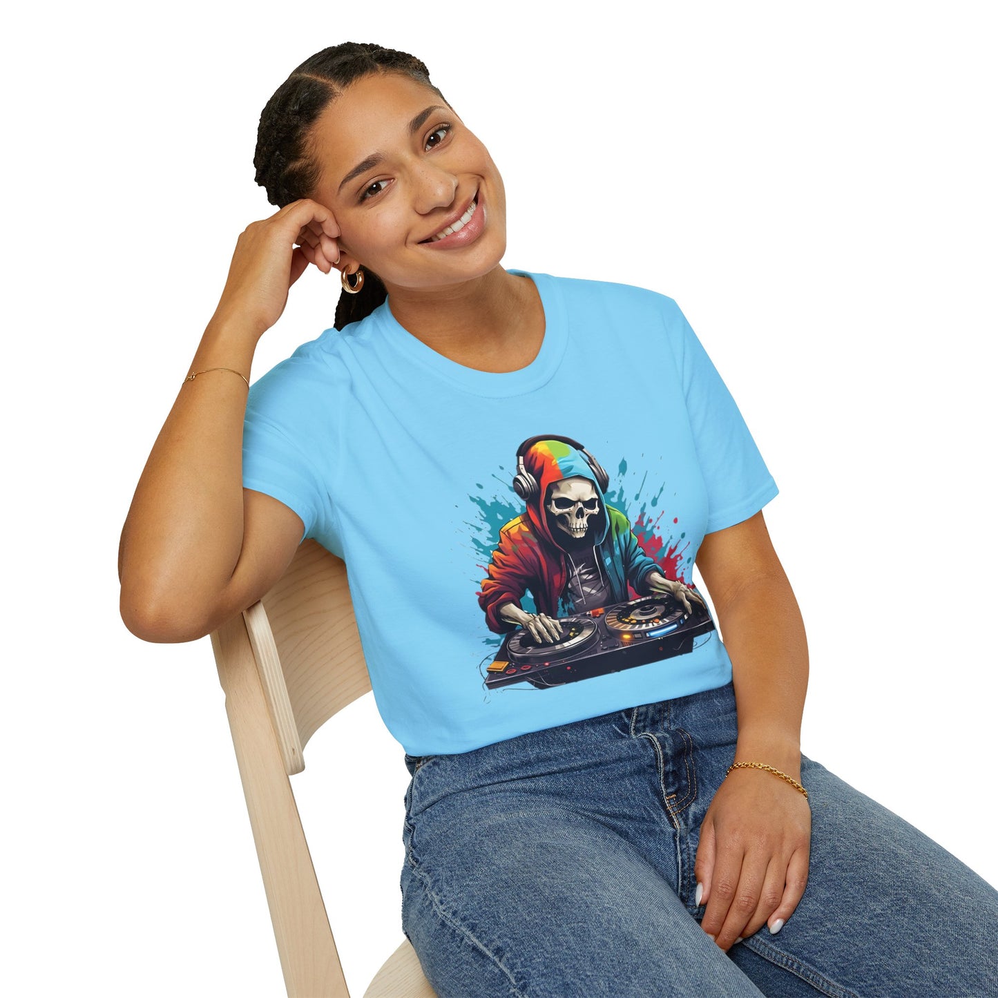 Skull Tee Shirt, Skeleton Shirt, Shirt with Skull, Shirt with Skeleton