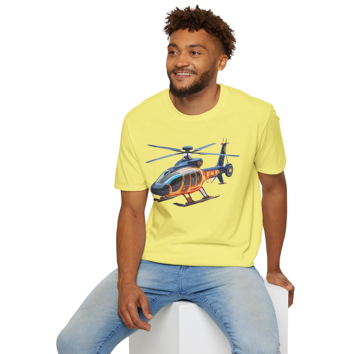 Chopper Shirt, Helicopter Shirt, Shirt with Helicopter, T Shirt with Chopper