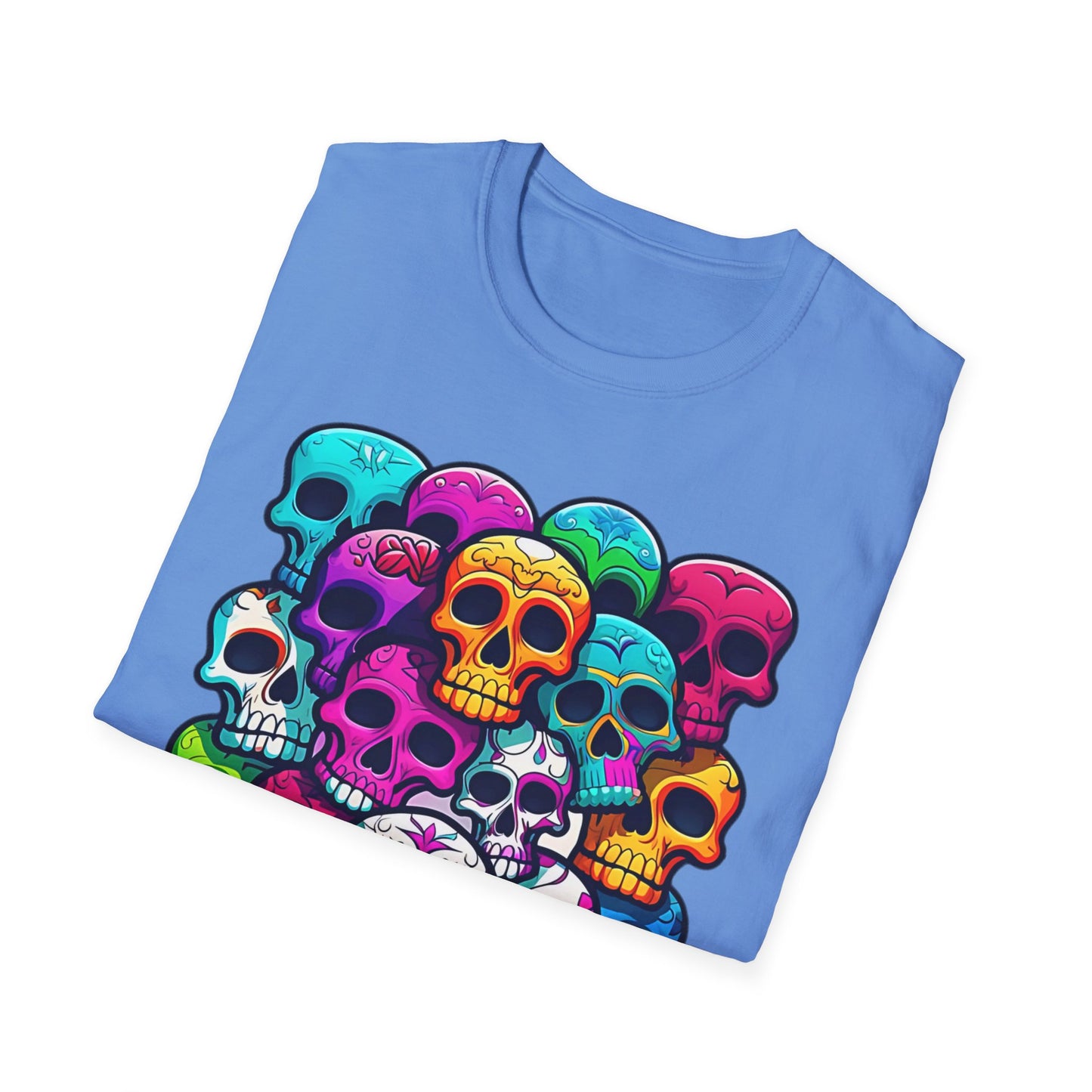 Skull Tee Shirt, Skeleton Shirt, Shirt with Skull, Shirt with Skeleton