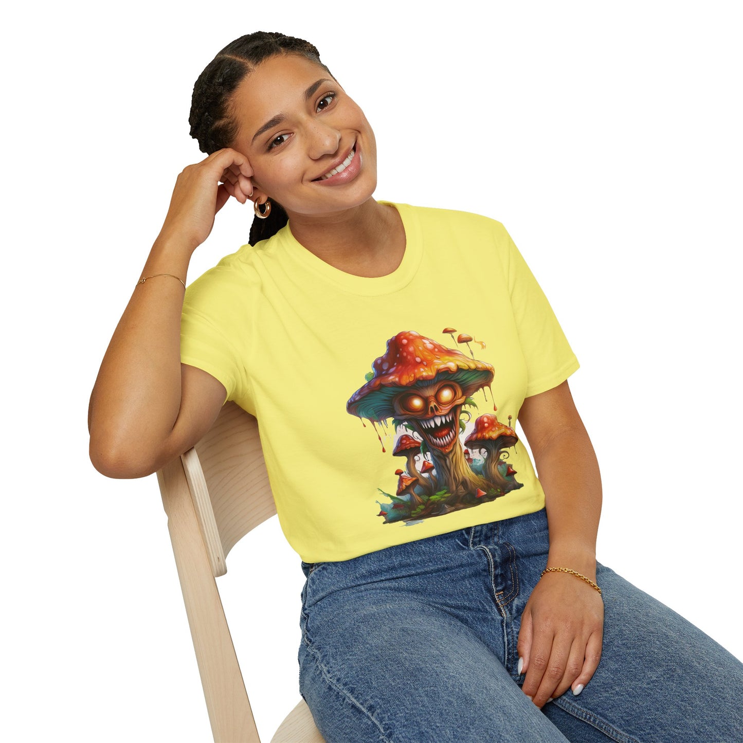Mashroom Tee Shirt, Mashroom Shirt, Shirt with Funny Mashroom, Shirt with Fungus