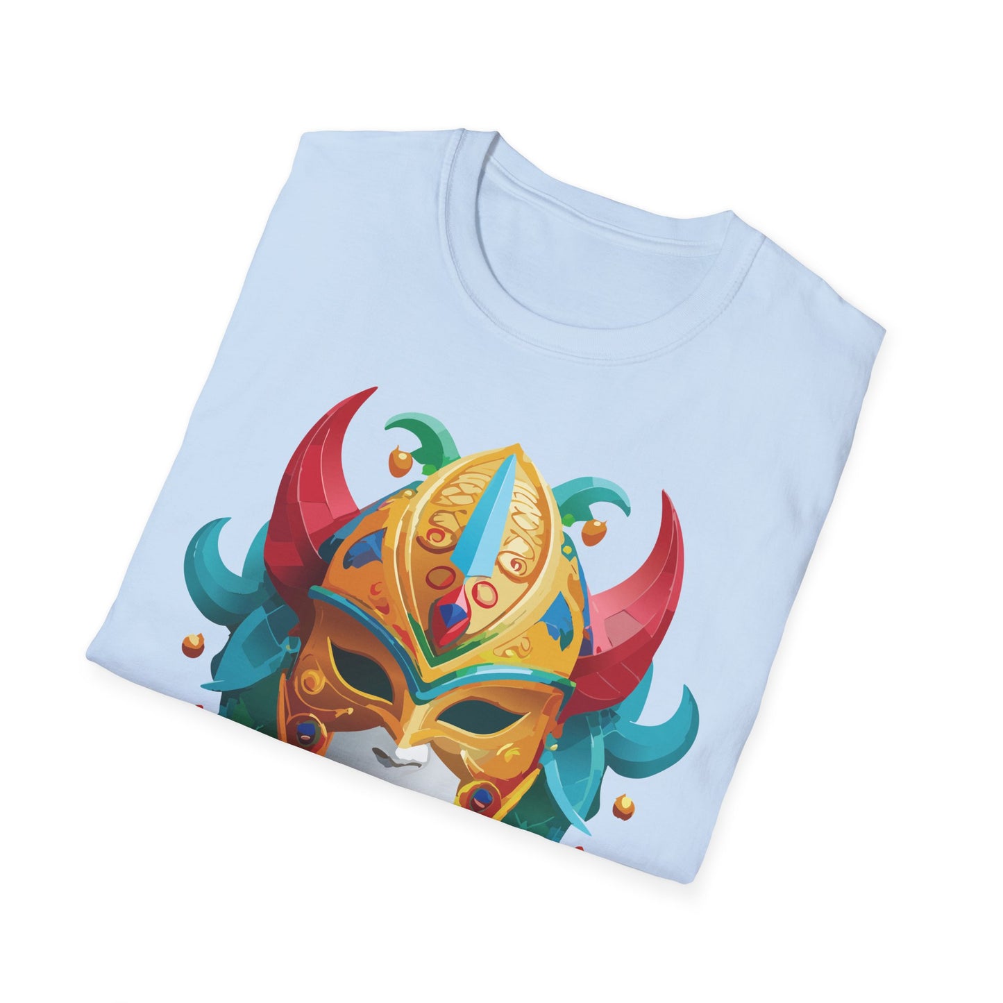 Mask Tee Shirt, Mask Shirt, Shirt with Mask, Masquerade Tees