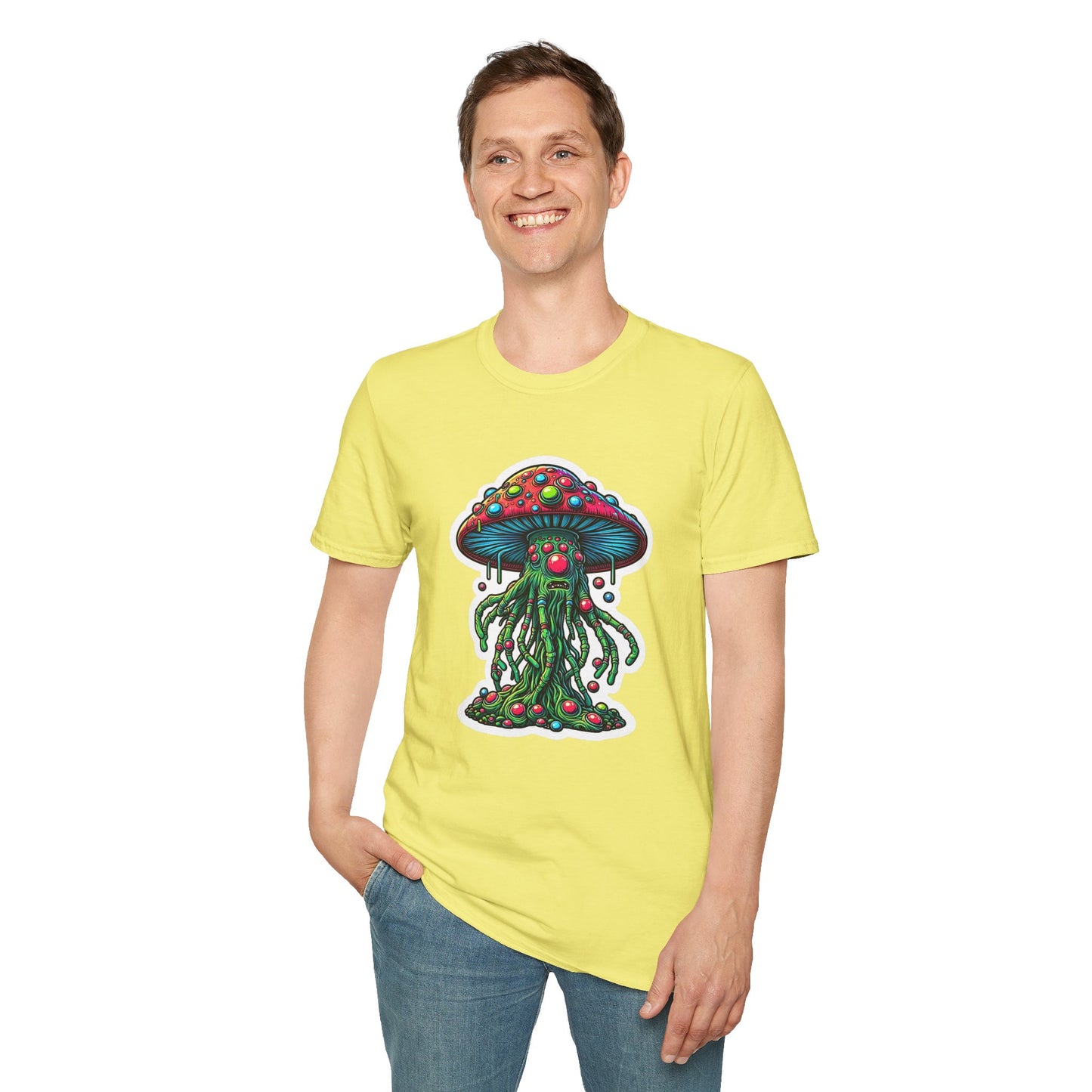 Mashroom Tee Shirt, Mashroom Shirt, Shirt with Funny Mashroom, Shirt with Fungus
