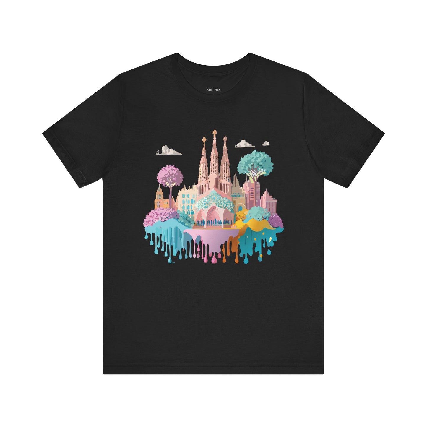 Tourist Shirt, Shirt with Barcelona