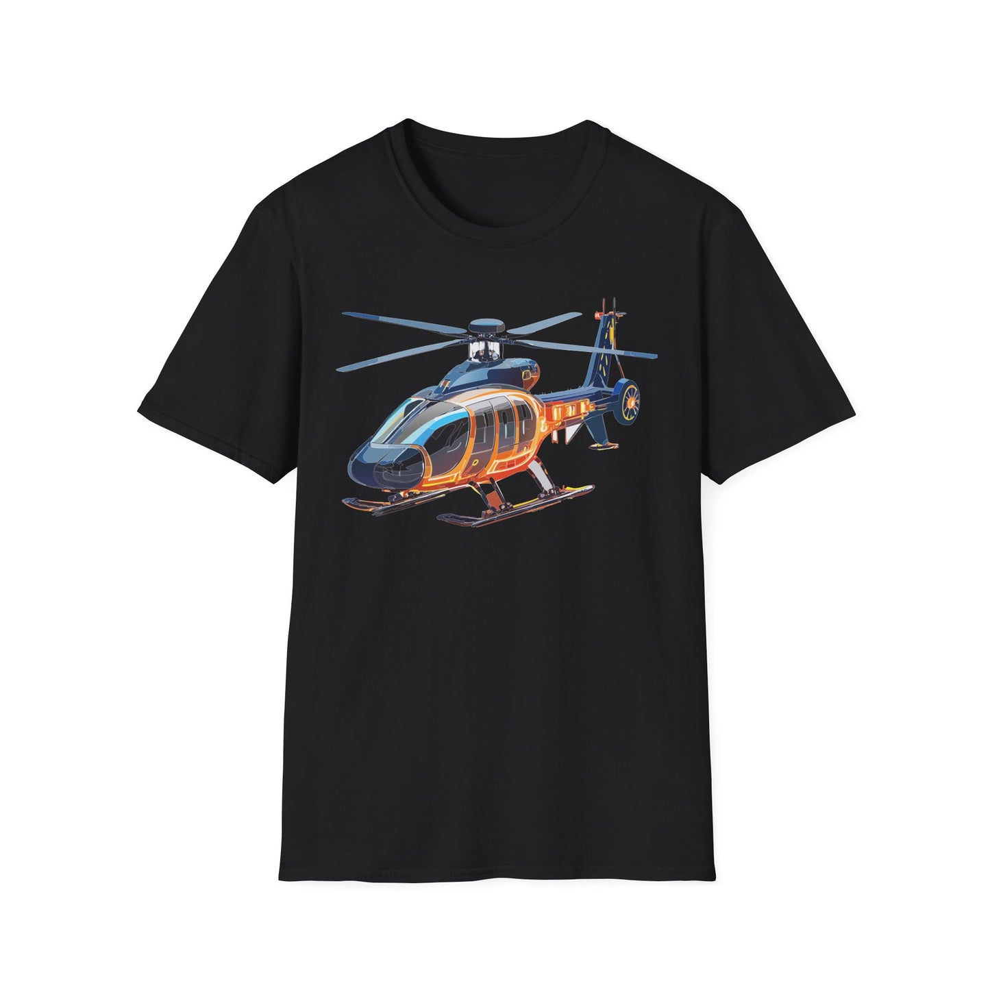 Chopper Shirt, Helicopter Shirt, Shirt with Helicopter, T Shirt with Chopper