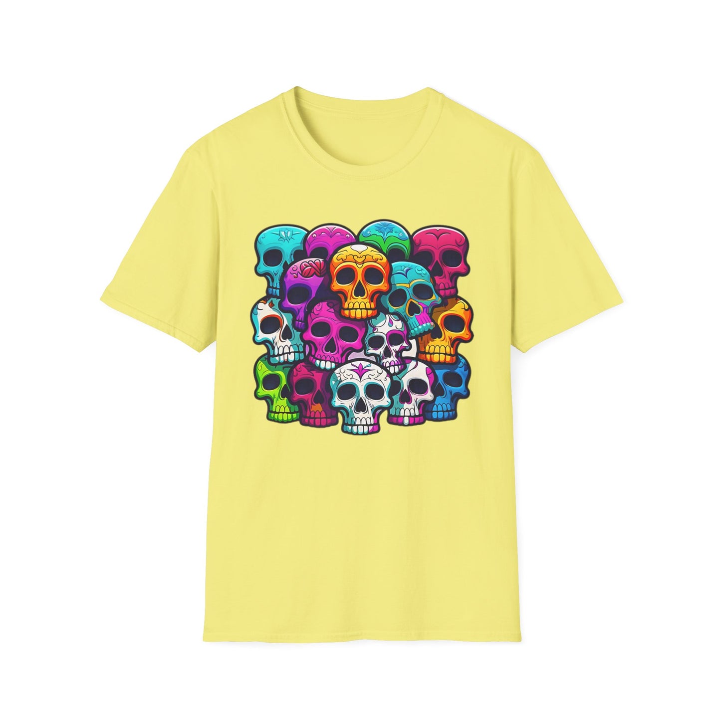 Skull Tee Shirt, Skeleton Shirt, Shirt with Skull, Shirt with Skeleton