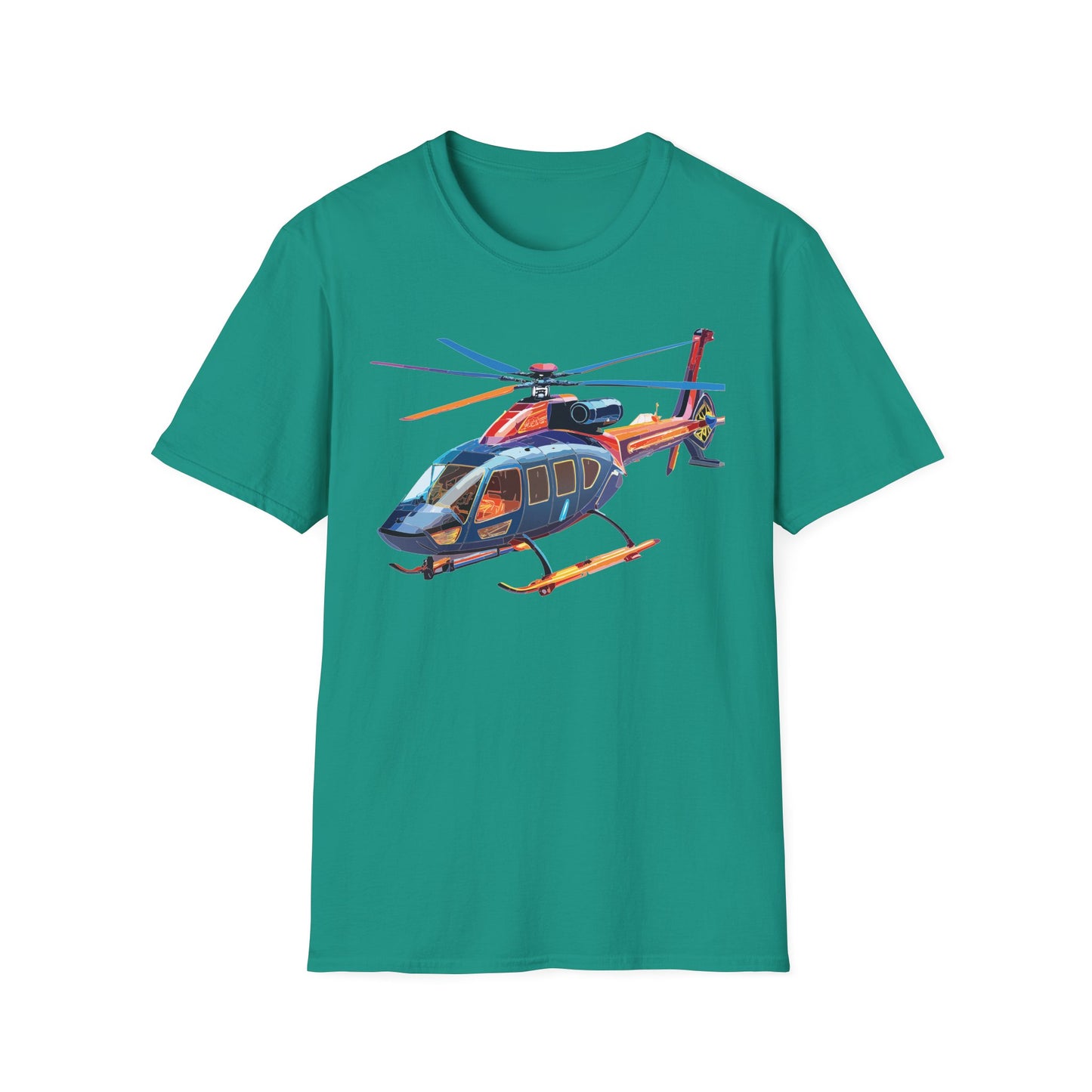Chopper Shirt, Helicopter Shirt, Shirt with Helicopter, T Shirt with Chopper