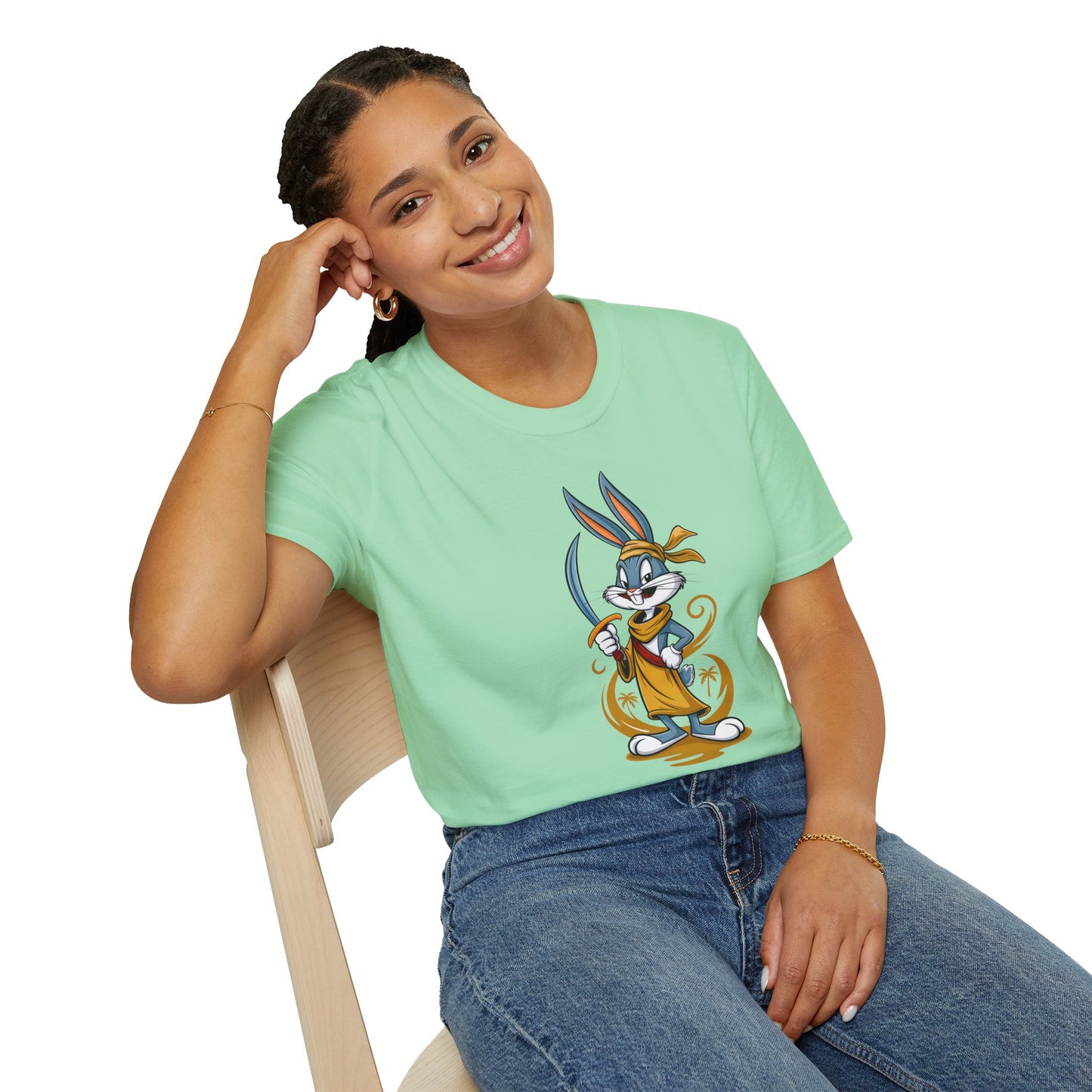 Bugs Bunny Shirt, Bugs Bunny T Shirt, Shirt with Bugs Bunny, T Shirt with Cartoon, Cartoon on T Shirt, Animation Shirt