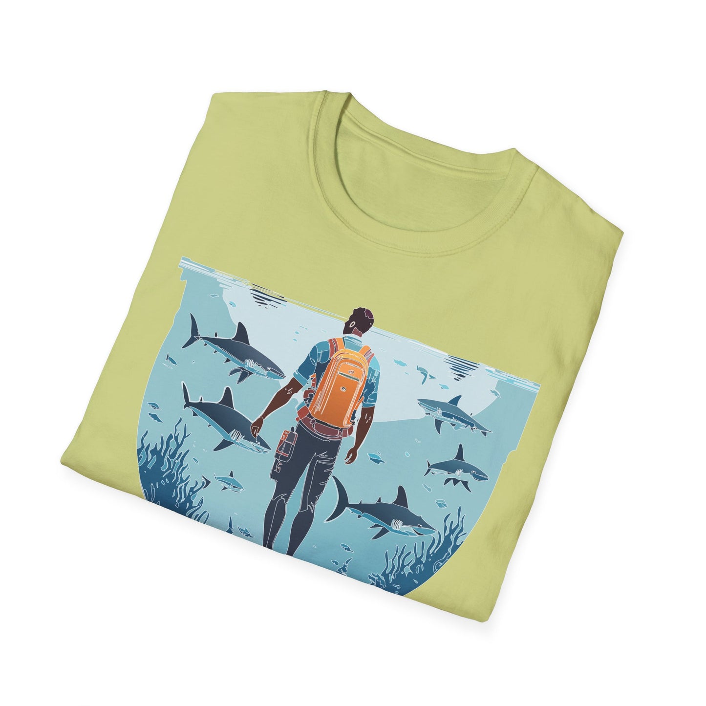 Ocean Tee Shirt, Ocean Shirt, Shirt with Ocean, U boat Tees, Shirt with U-Boat