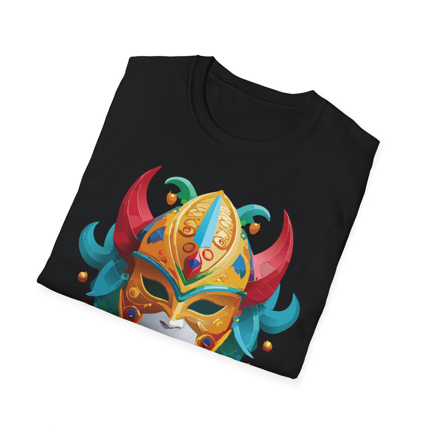 Mask Tee Shirt, Mask Shirt, Shirt with Mask, Masquerade Tees