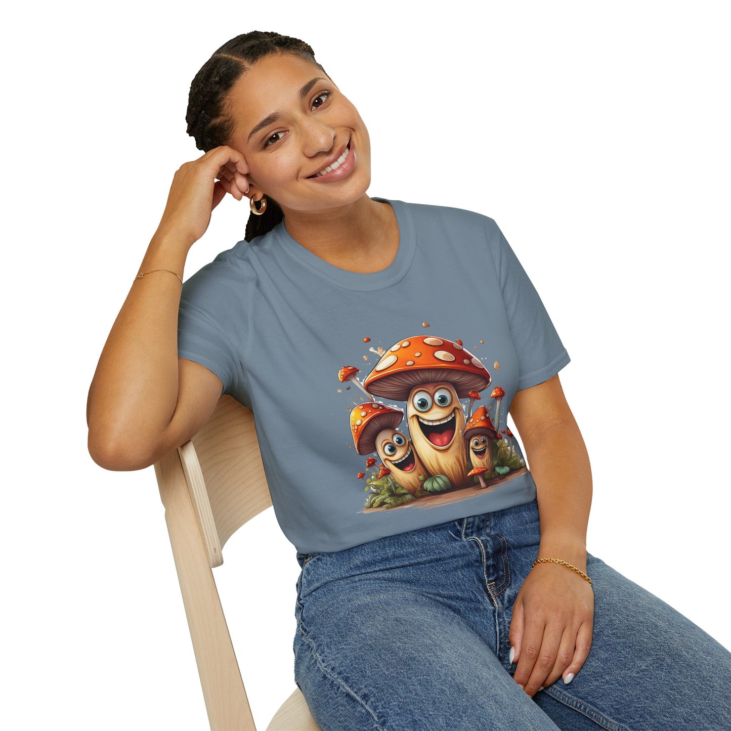 Mashroom Tee Shirt, Mashroom Shirt, Shirt with Funny Mashroom, Shirt with Fungus