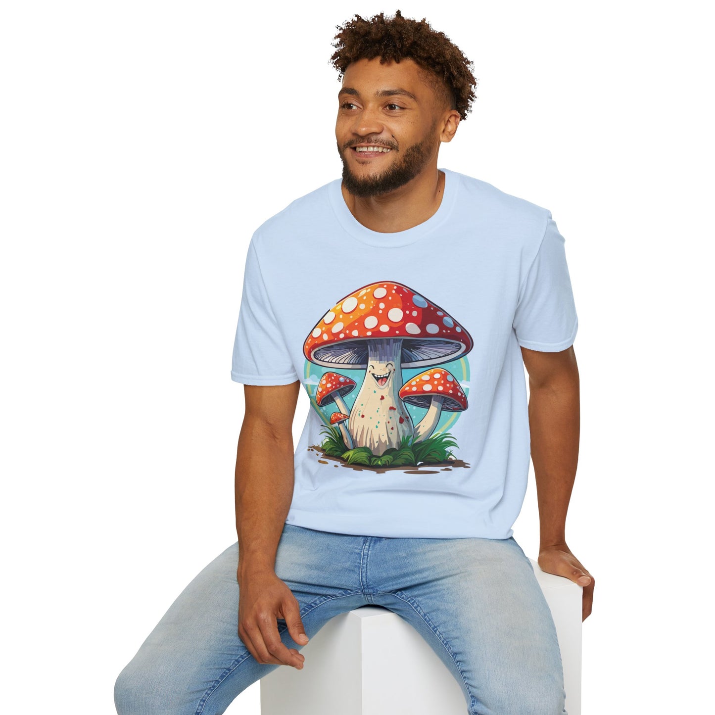 Mashroom Tee Shirt, Mashroom Shirt, Shirt with Funny Mashroom, Shirt with Fungus