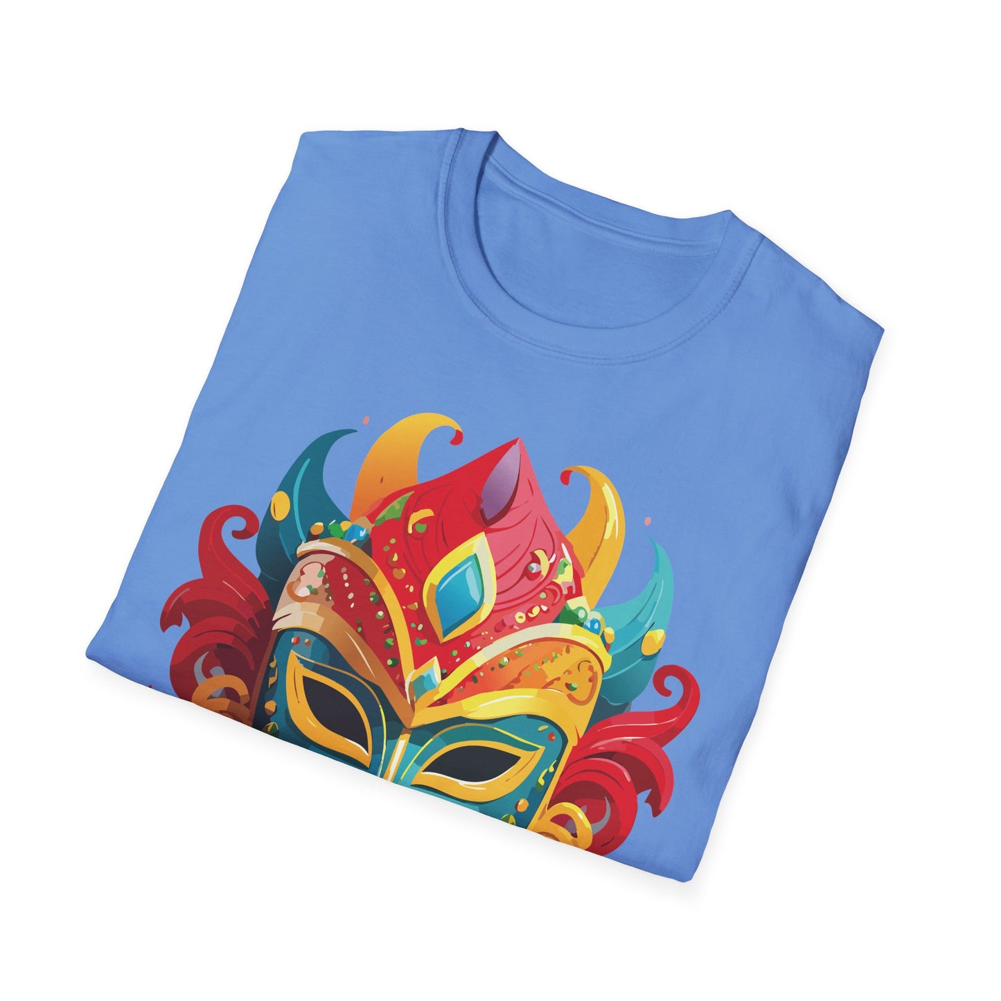 Mask Tee Shirt, Mask Shirt, Shirt with Mask, Masquerade Tees
