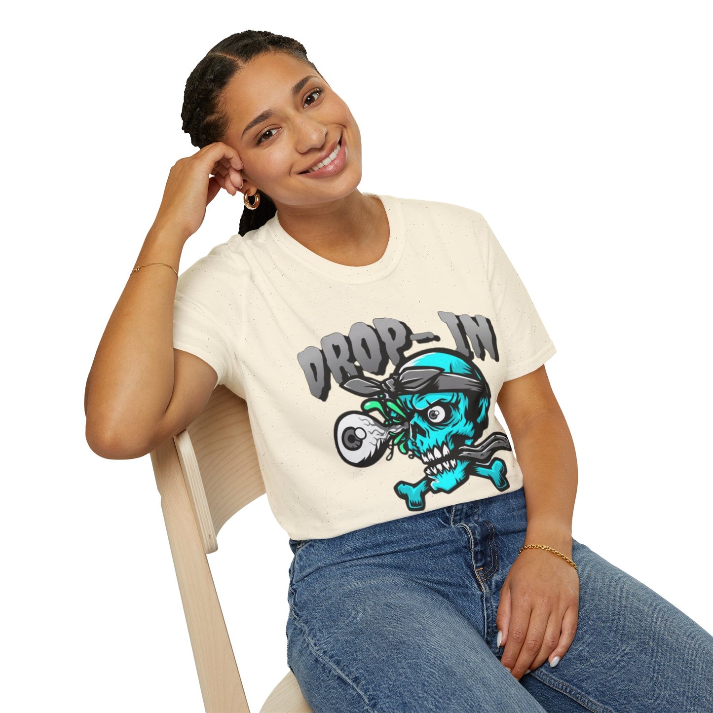 Skull Tee Shirt, Skeleton Shirt, Shirt with Skull, Shirt with Skeleton