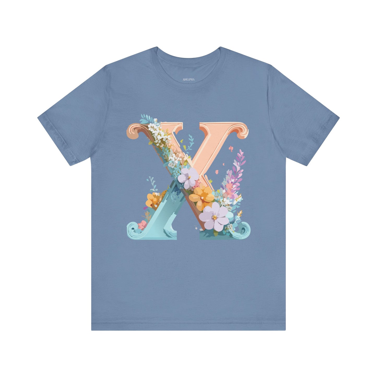 Letter Shirt, Letter X Shirt