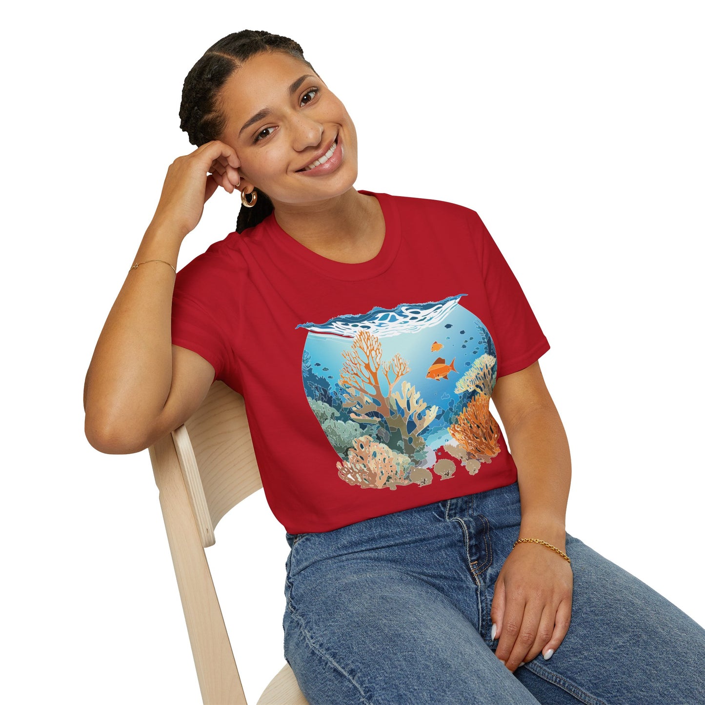 Ocean Tee Shirt, Ocean Shirt, Shirt with Ocean, U boat Tees, Shirt with U-Boat