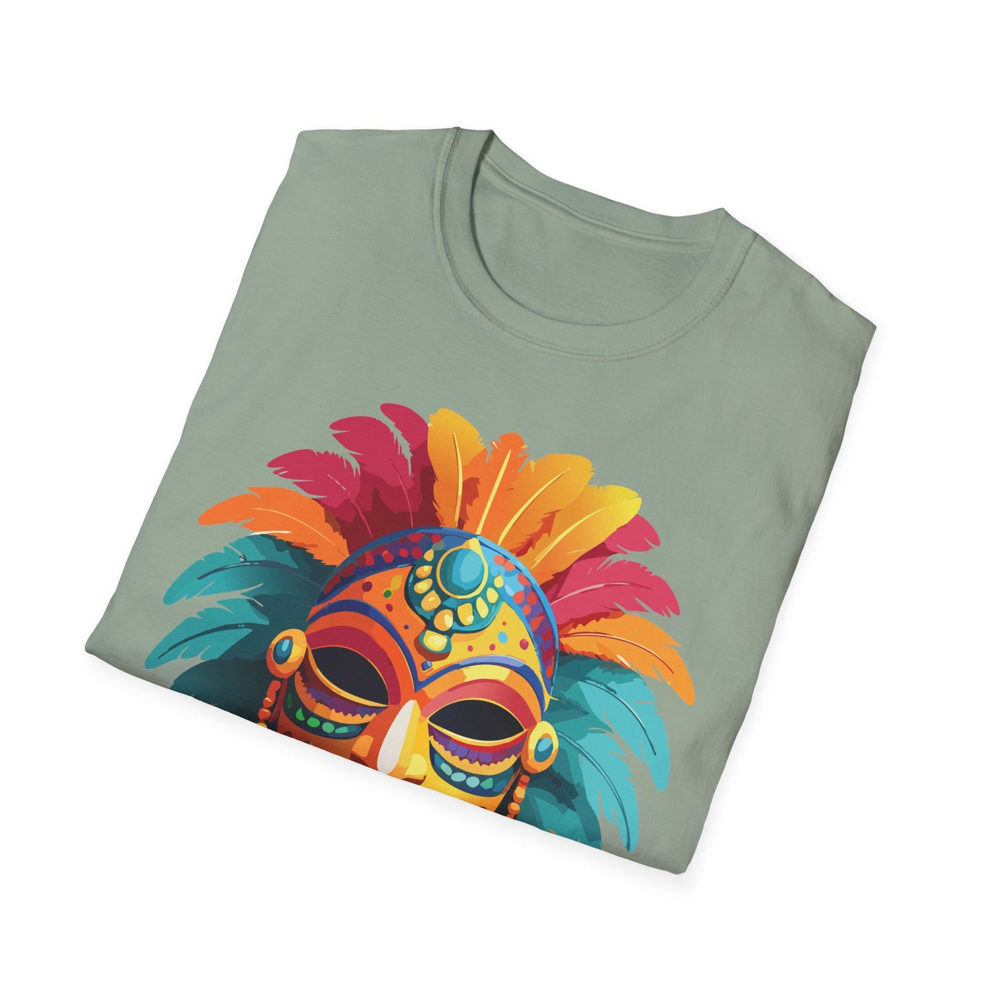 Mask Tee Shirt, Mask Shirt, Shirt with Mask, Masquerade Tees
