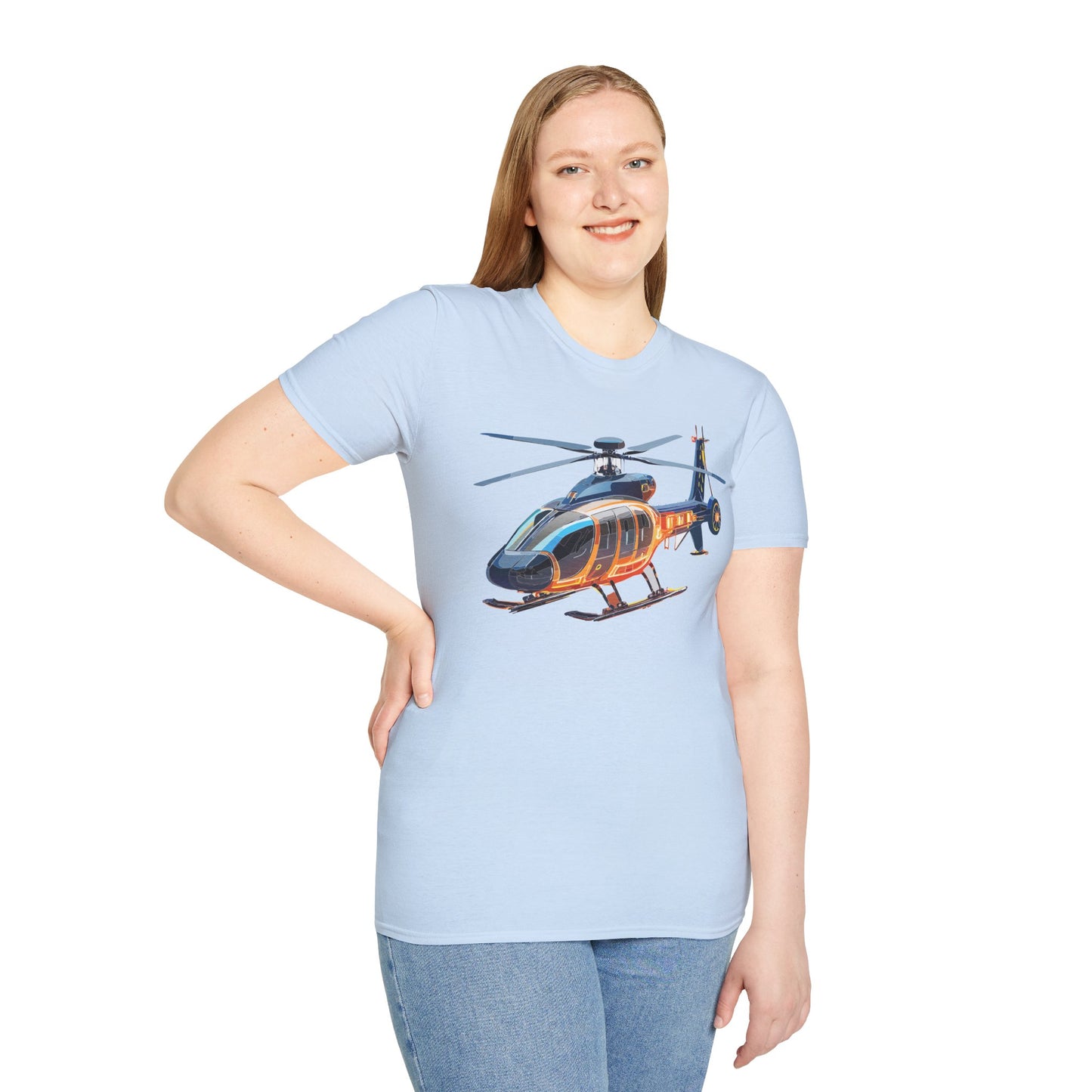 Chopper Shirt, Helicopter Shirt, Shirt with Helicopter, T Shirt with Chopper