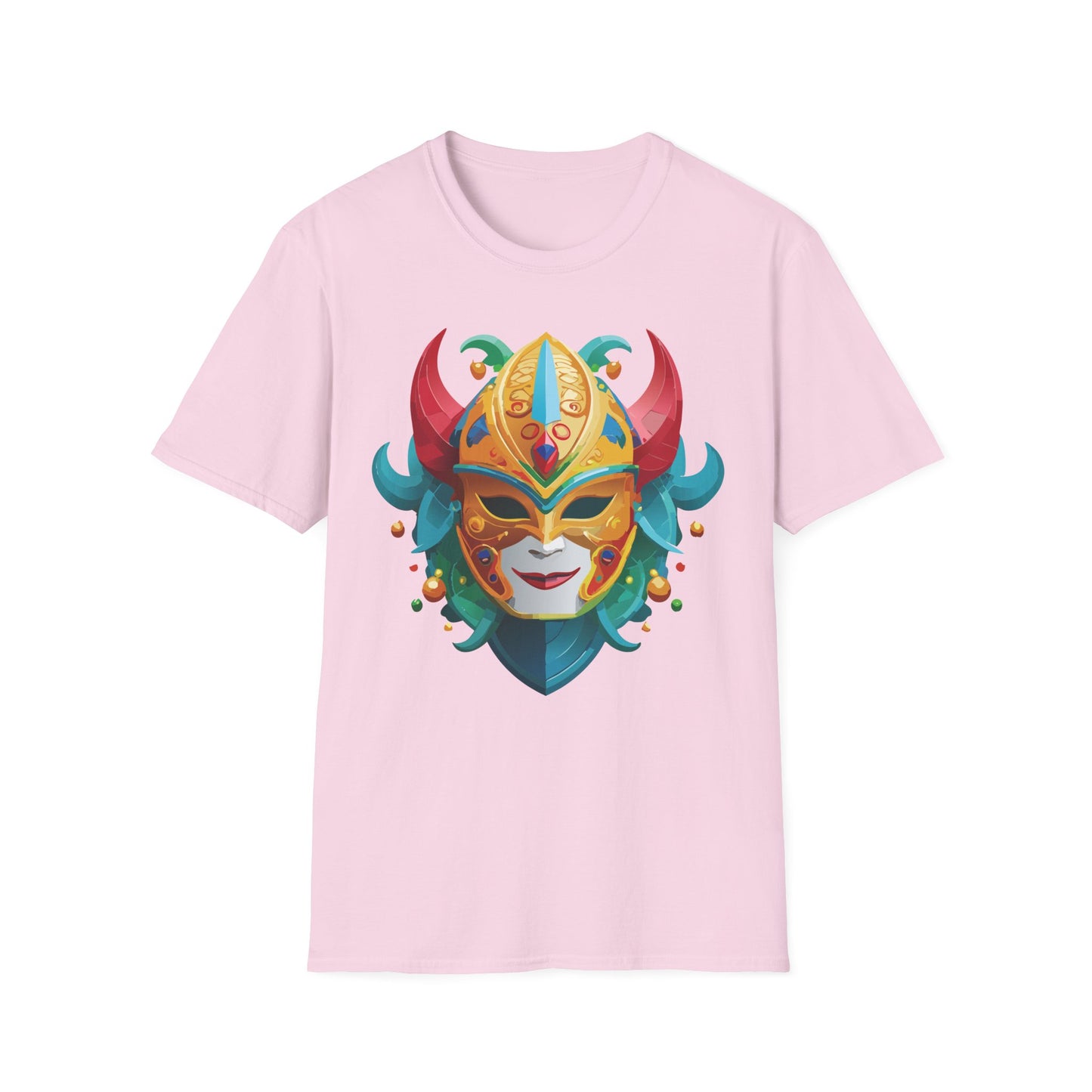 Mask Tee Shirt, Mask Shirt, Shirt with Mask, Masquerade Tees