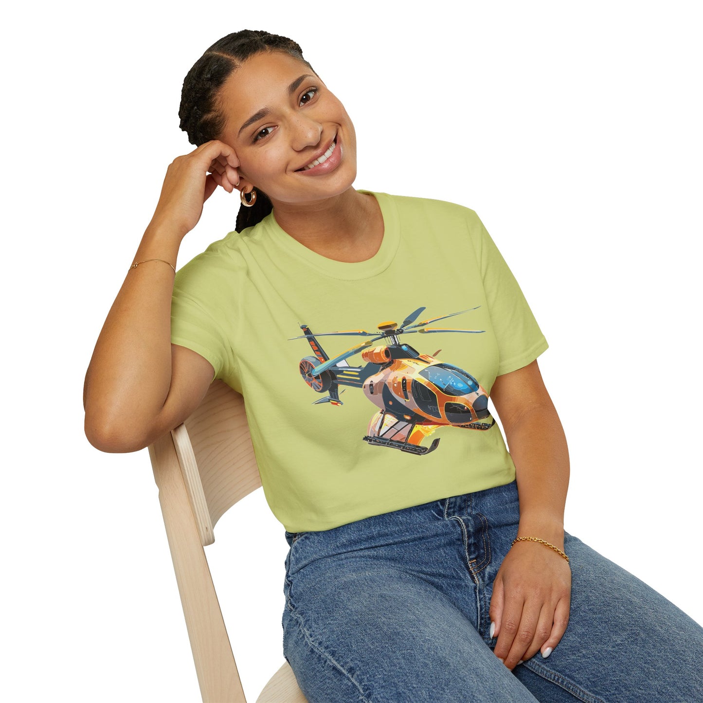 Chopper Shirt, Helicopter Shirt, Shirt with Helicopter, T Shirt with Chopper