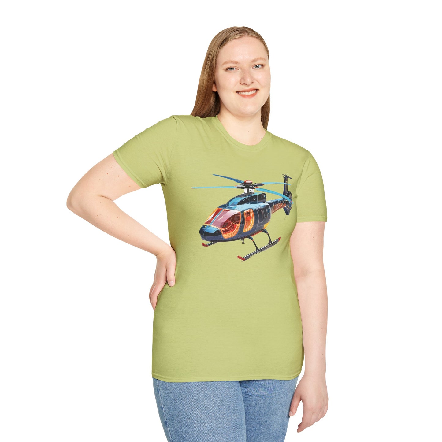 Chopper Shirt, Helicopter Shirt, Shirt with Helicopter, T Shirt with Chopper