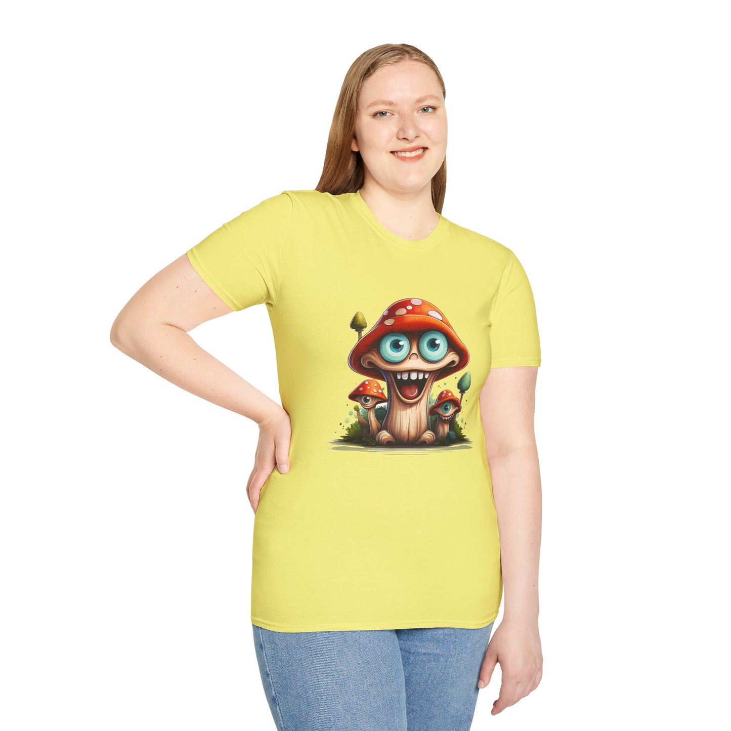Mashroom Tee Shirt, Mashroom Shirt, Shirt with Funny Mashroom, Shirt with Fungus