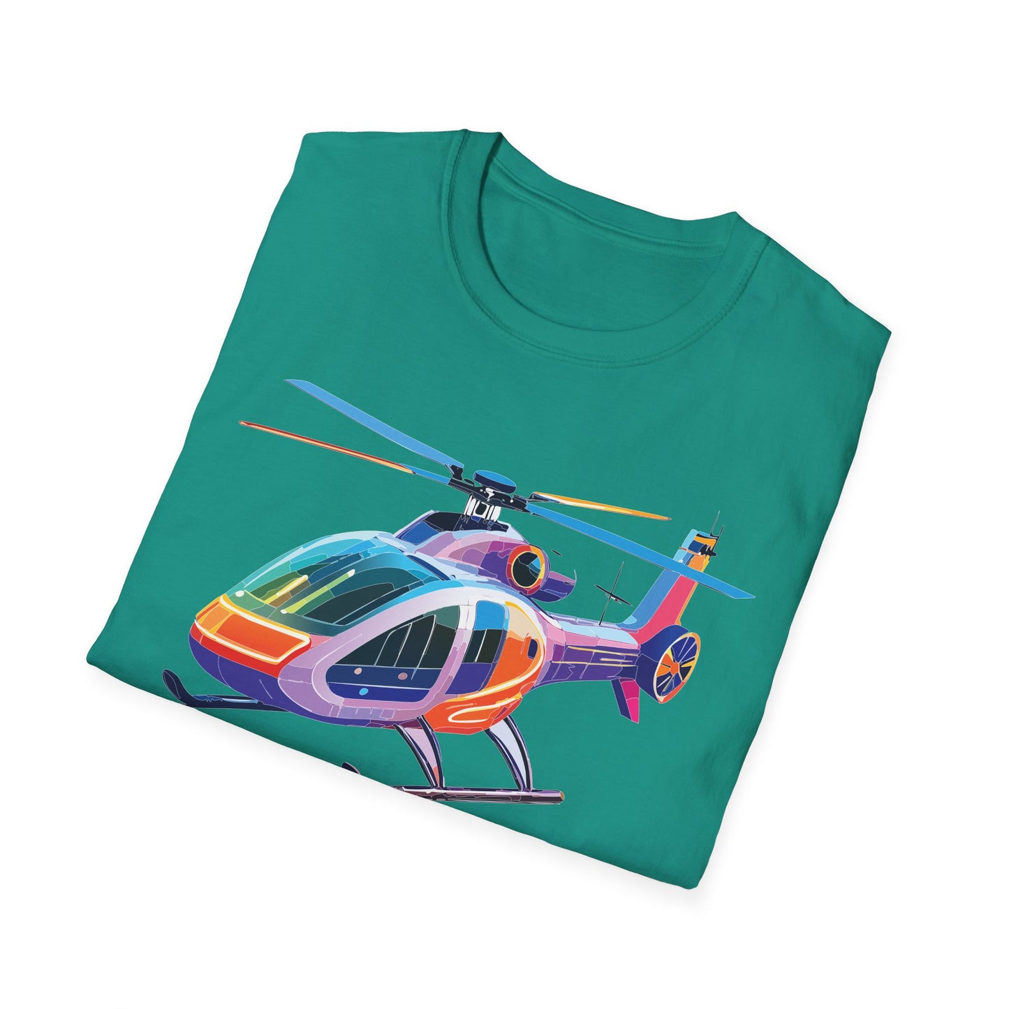Chopper Shirt, Helicopter Shirt, Shirt with Helicopter, T Shirt with Chopper