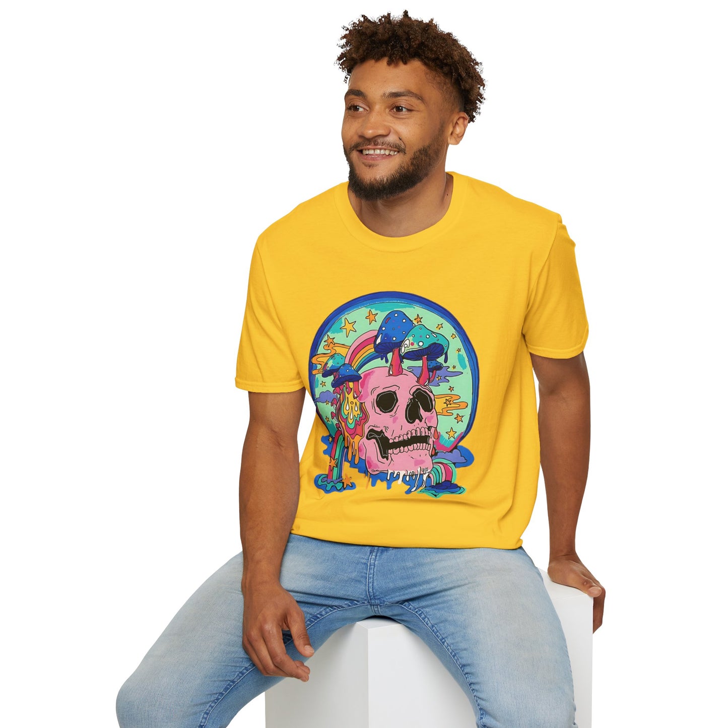 Skull Tee Shirt, Skeleton Shirt, Shirt with Skull, Shirt with Skeleton