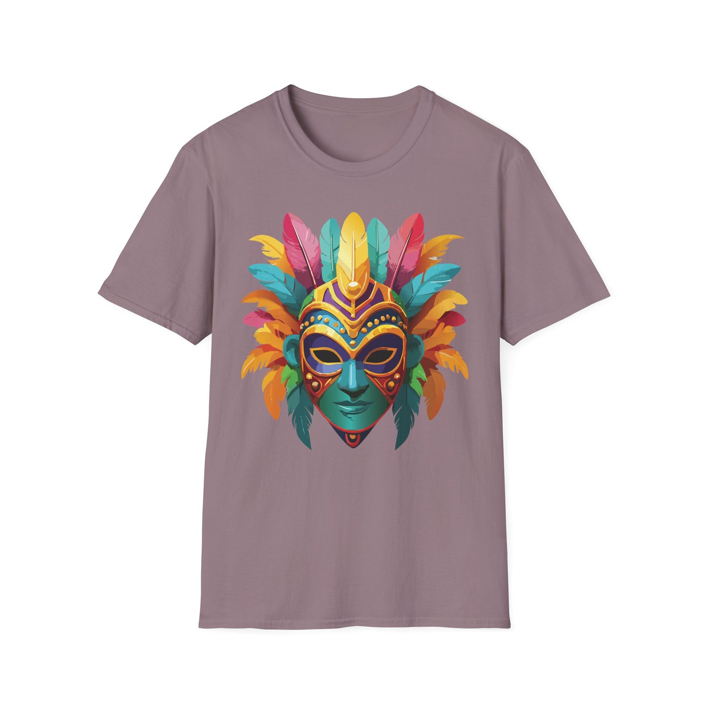 Mask Tee Shirt, Mask Shirt, Shirt with Mask, Masquerade Tees
