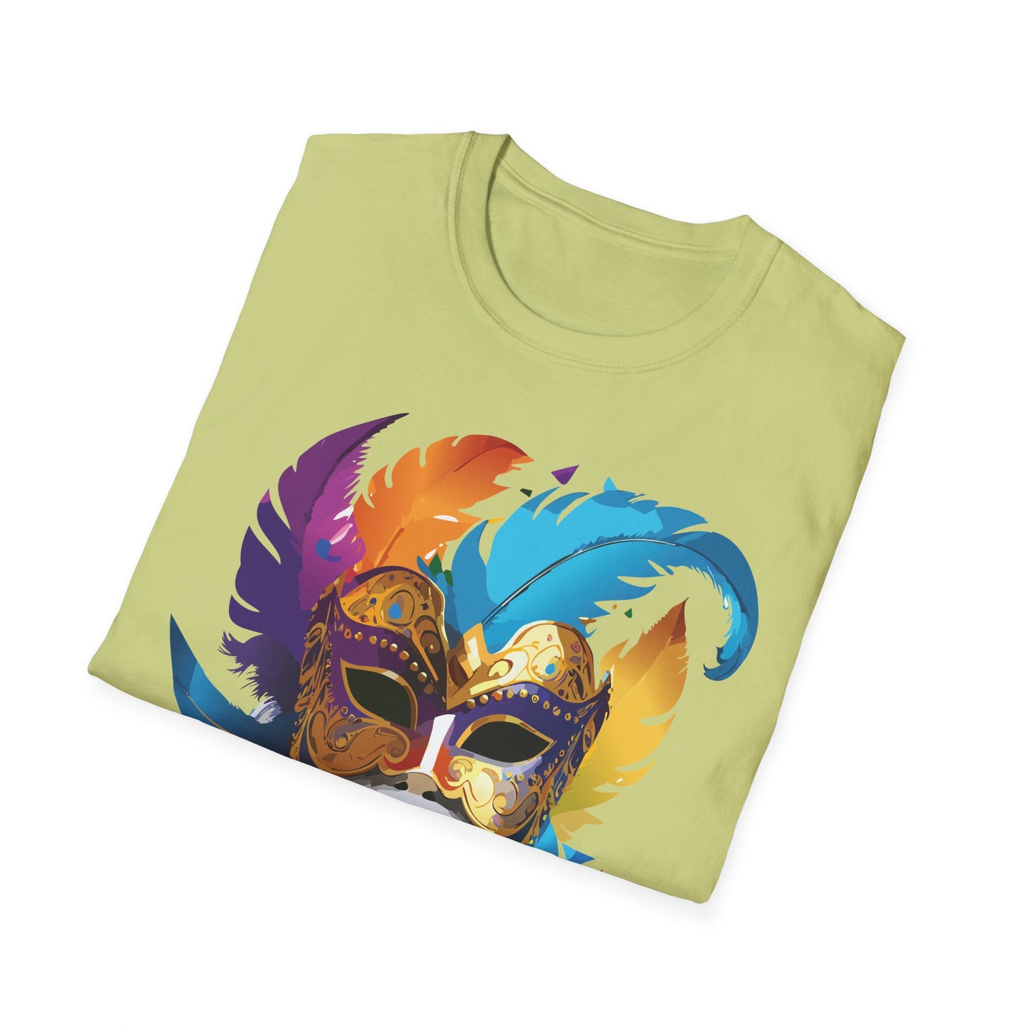 Mask Tee Shirt, Mask Shirt, Shirt with Mask, Masquerade Tees