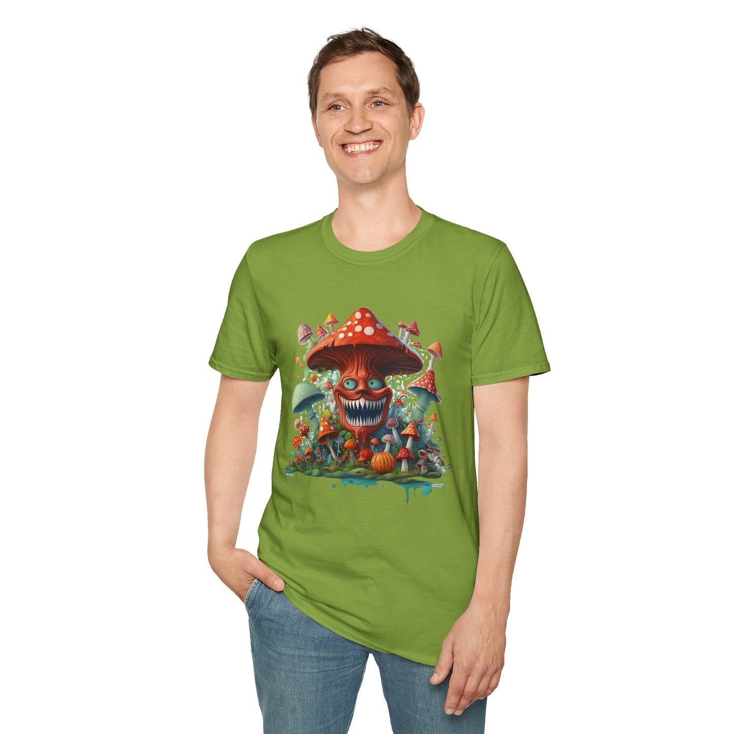 Mashroom Tee Shirt, Mashroom Shirt, Shirt with Funny Mashroom, Shirt with Fungus