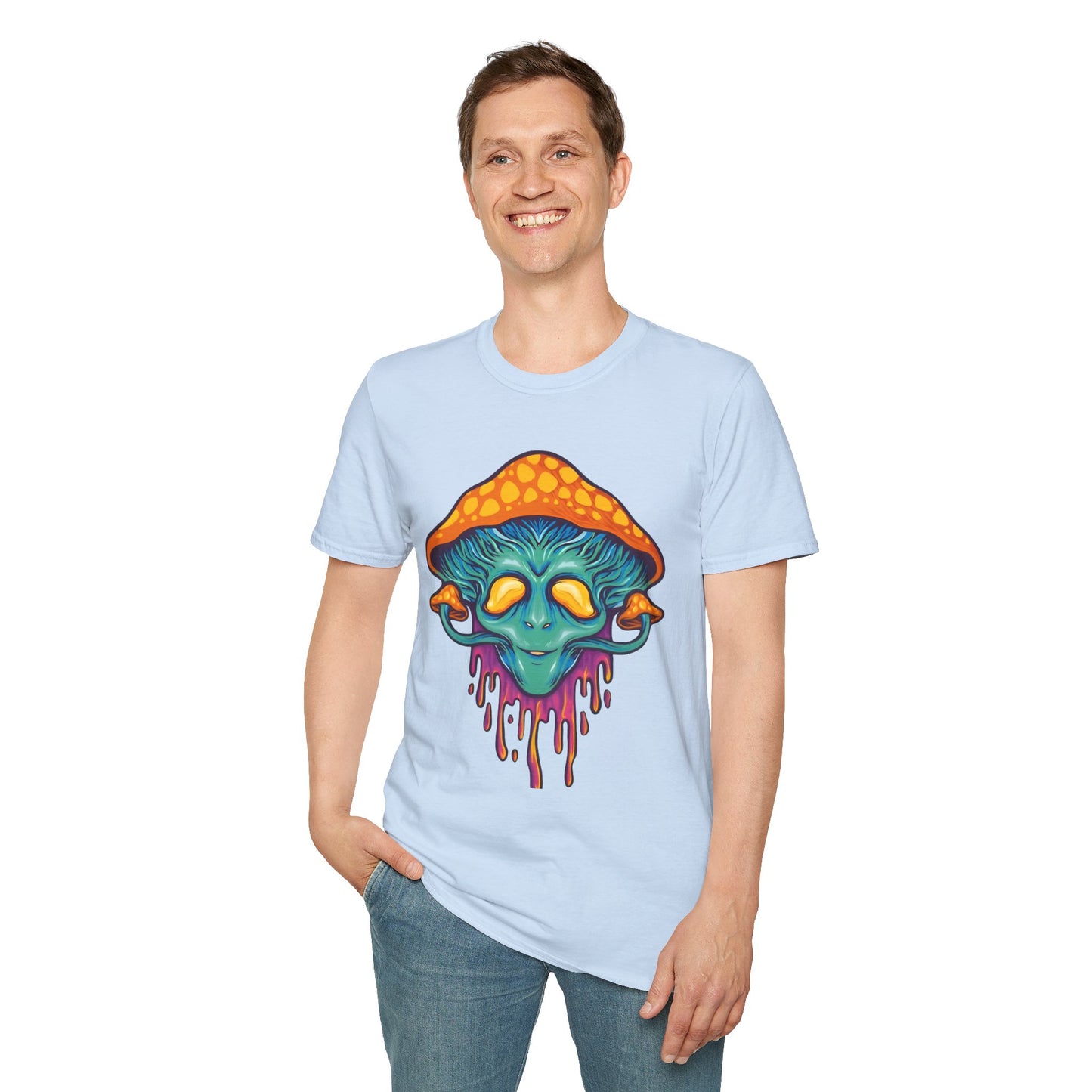 Mashroom Tee Shirt, Mashroom Shirt, Shirt with Funny Mashroom, Shirt with Fungus