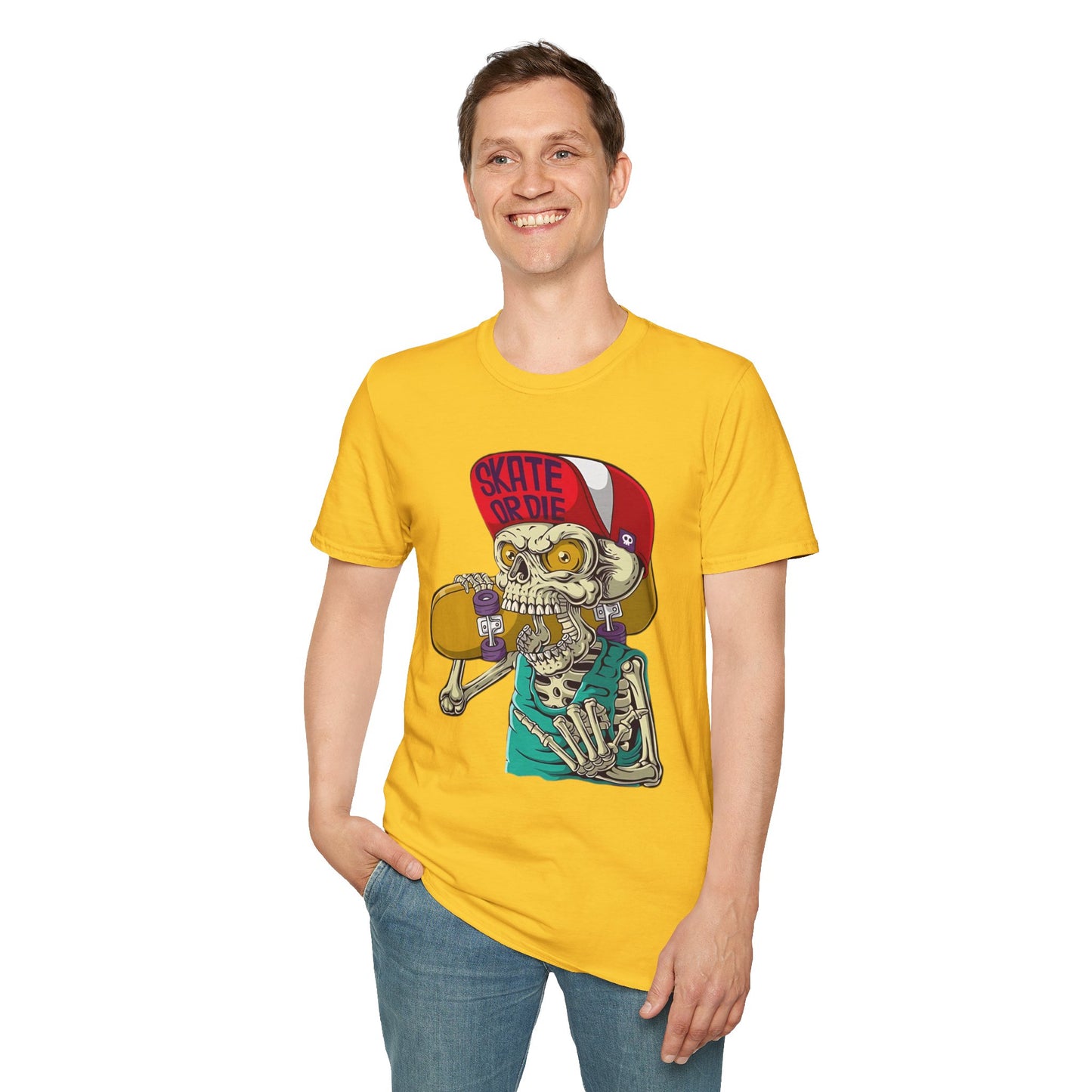 Skull Tee Shirt, Skeleton Shirt, Shirt with Skull, Shirt with Skeleton