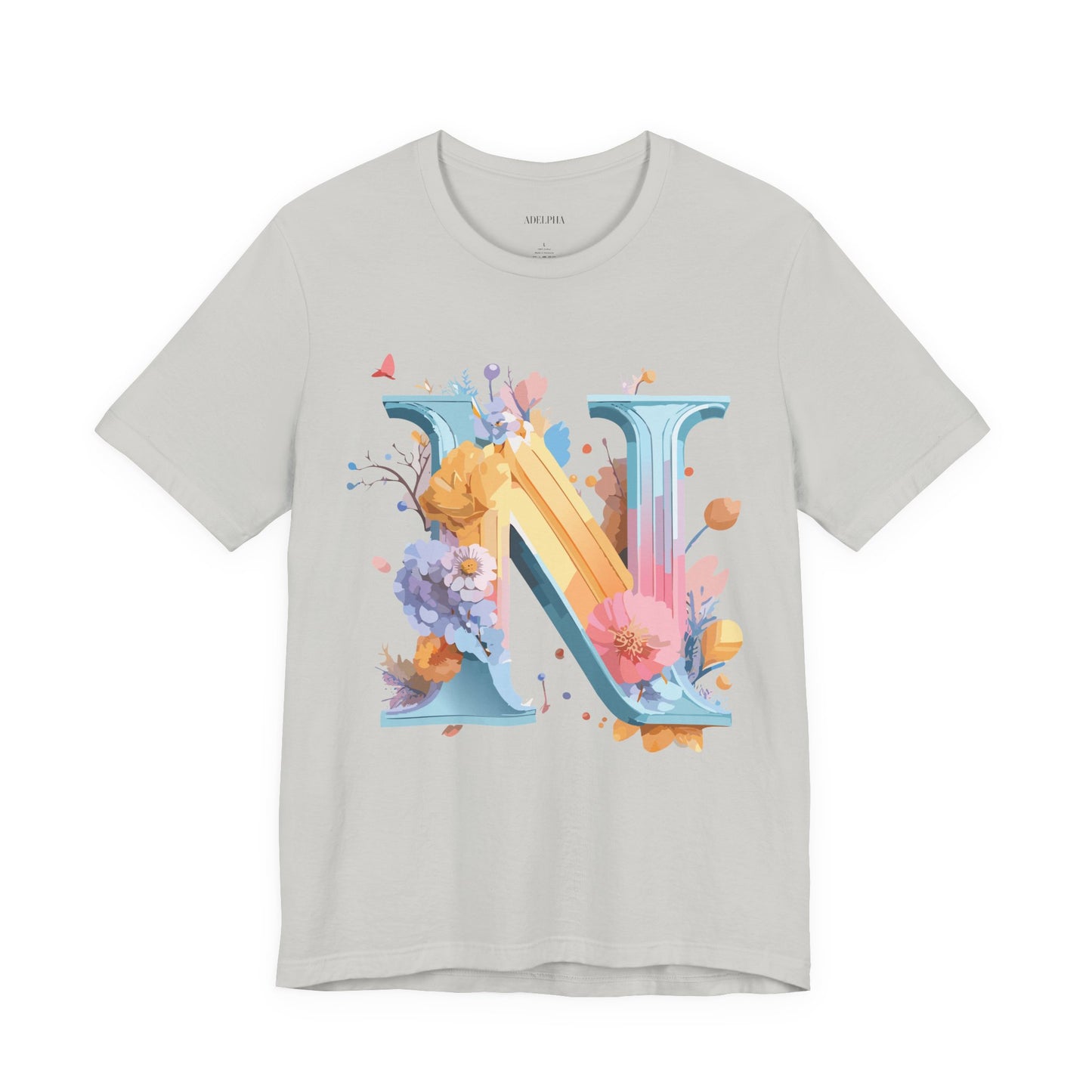Letter Shirt, Letter N Shirt