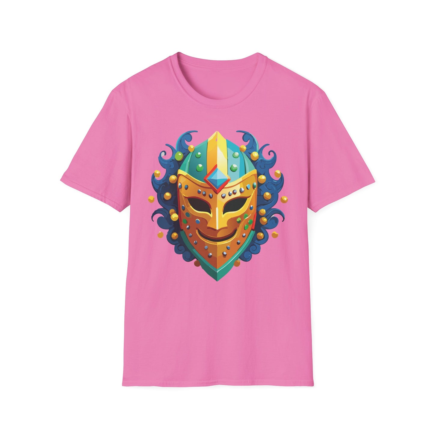 Mask Tee Shirt, Mask Shirt, Shirt with Mask, Masquerade Tees