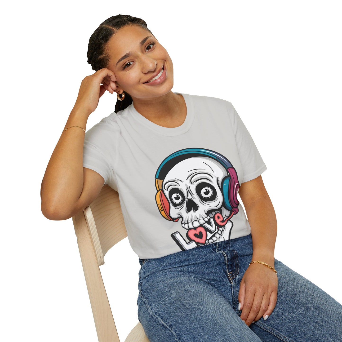 Skull Tee Shirt, Skeleton Shirt, Shirt with Skull, Shirt with Skeleton
