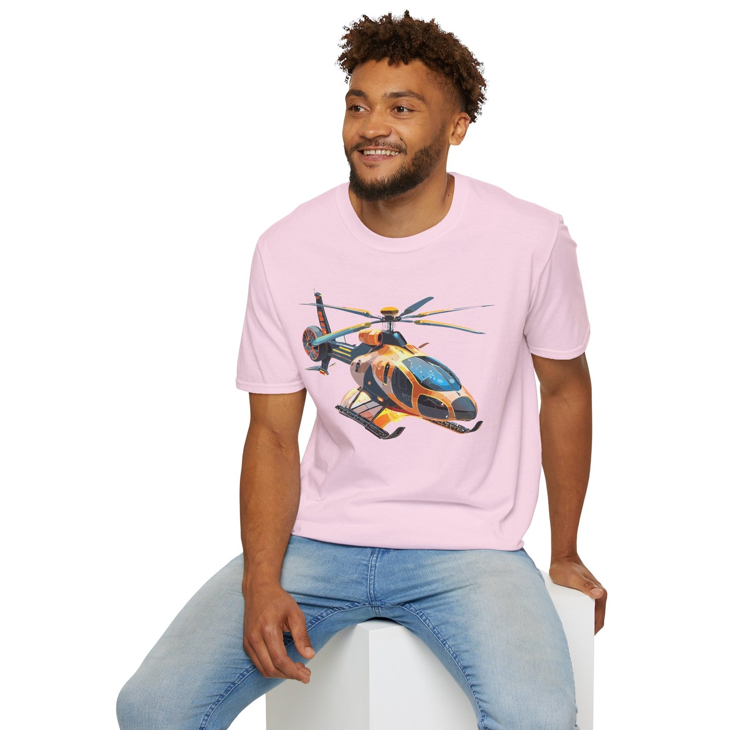 Chopper Shirt, Helicopter Shirt, Shirt with Helicopter, T Shirt with Chopper