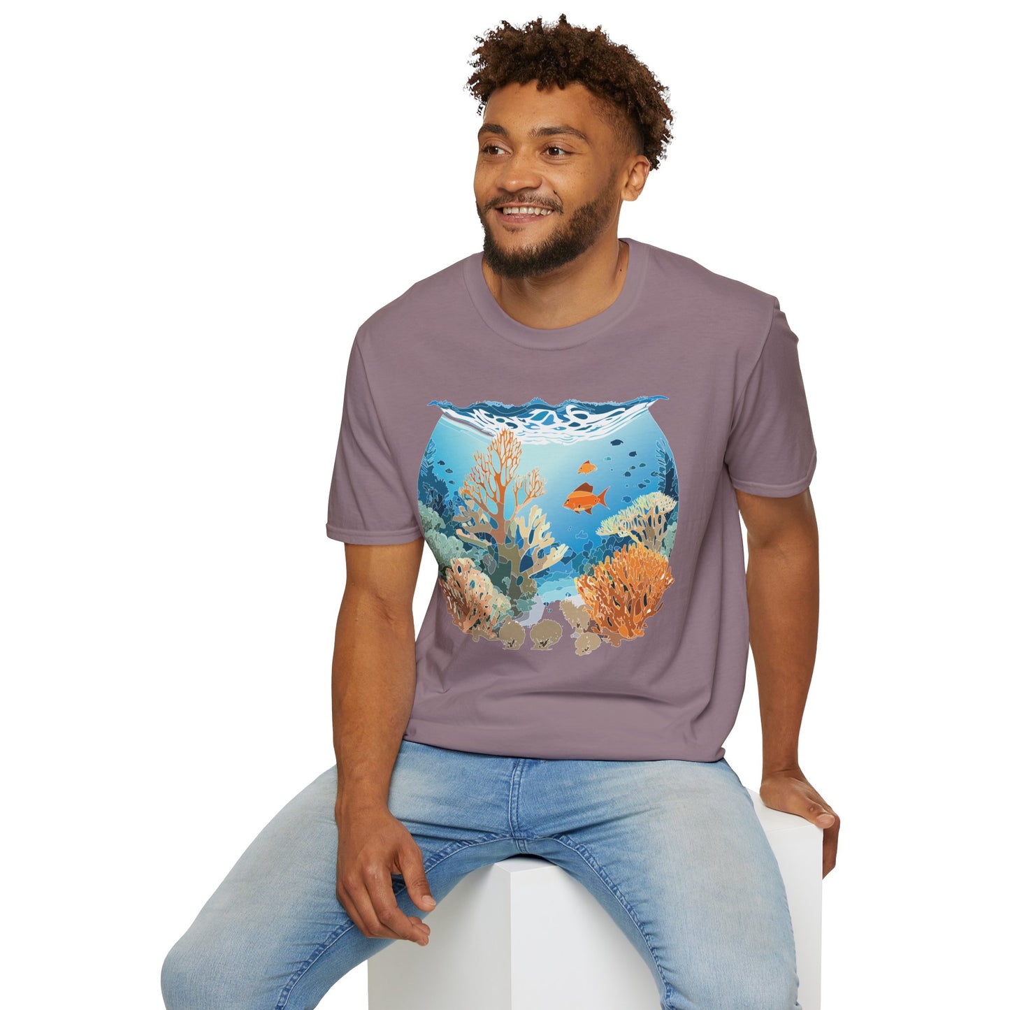 Ocean Tee Shirt, Ocean Shirt, Shirt with Ocean, U boat Tees, Shirt with U-Boat