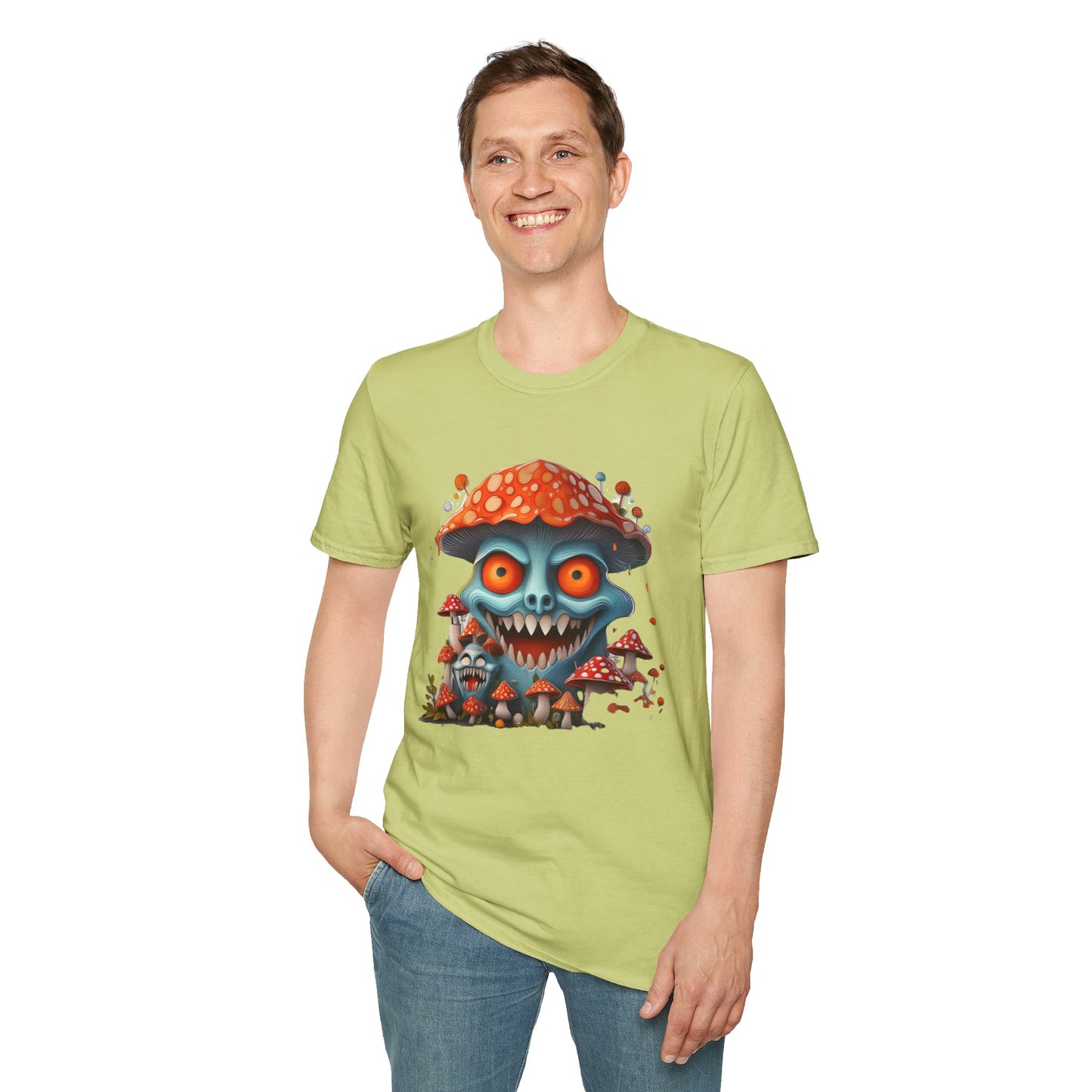 Mashroom Tee Shirt, Mashroom Shirt, Shirt with Funny Mashroom, Shirt with Fungus
