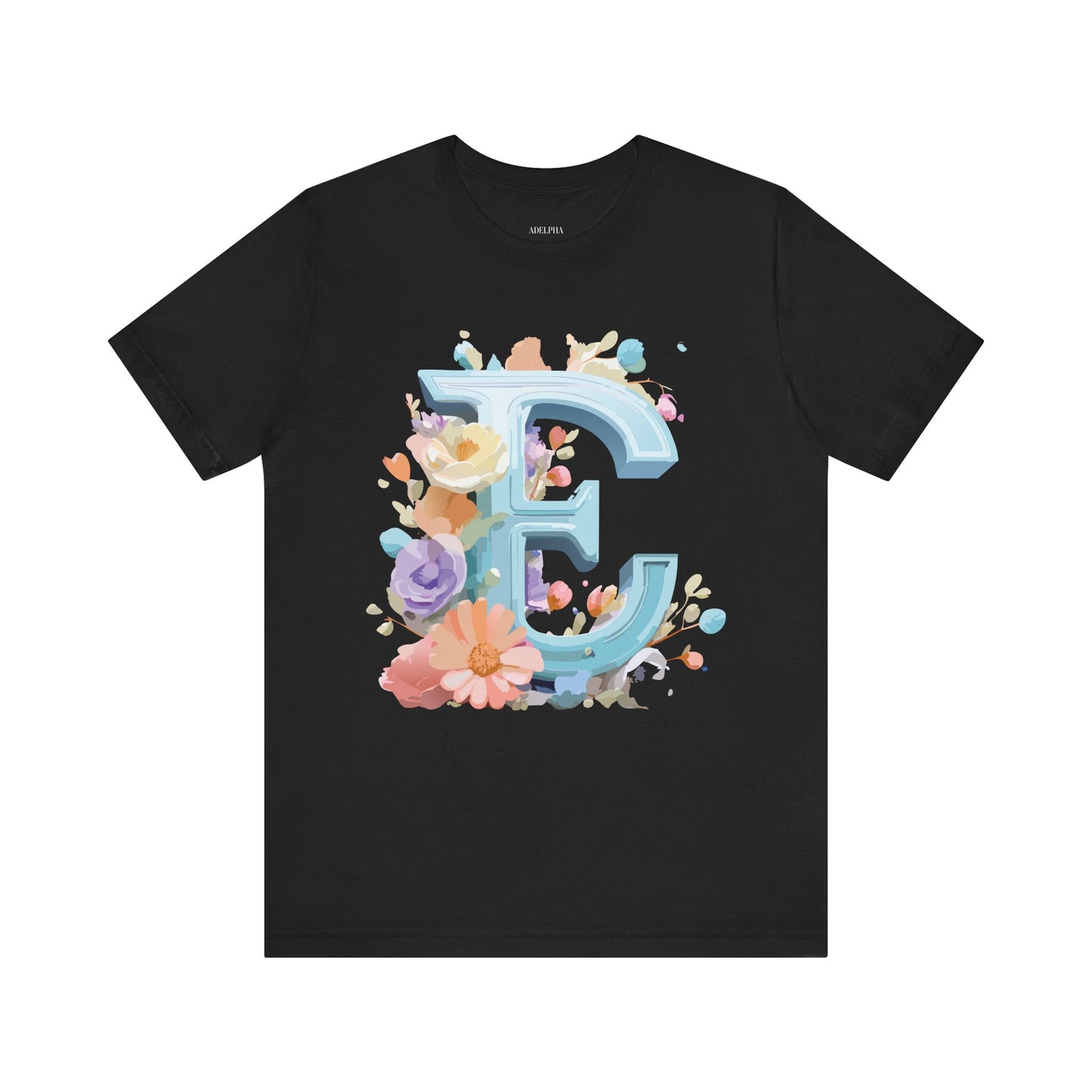 Letter Shirt, Letter E Shirt