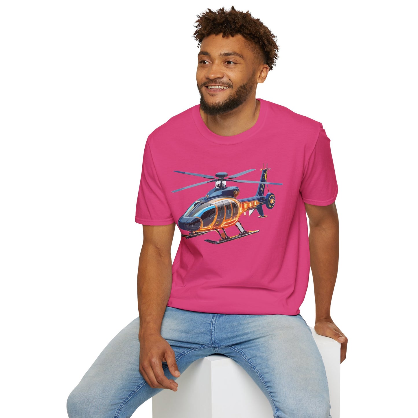 Chopper Shirt, Helicopter Shirt, Shirt with Helicopter, T Shirt with Chopper