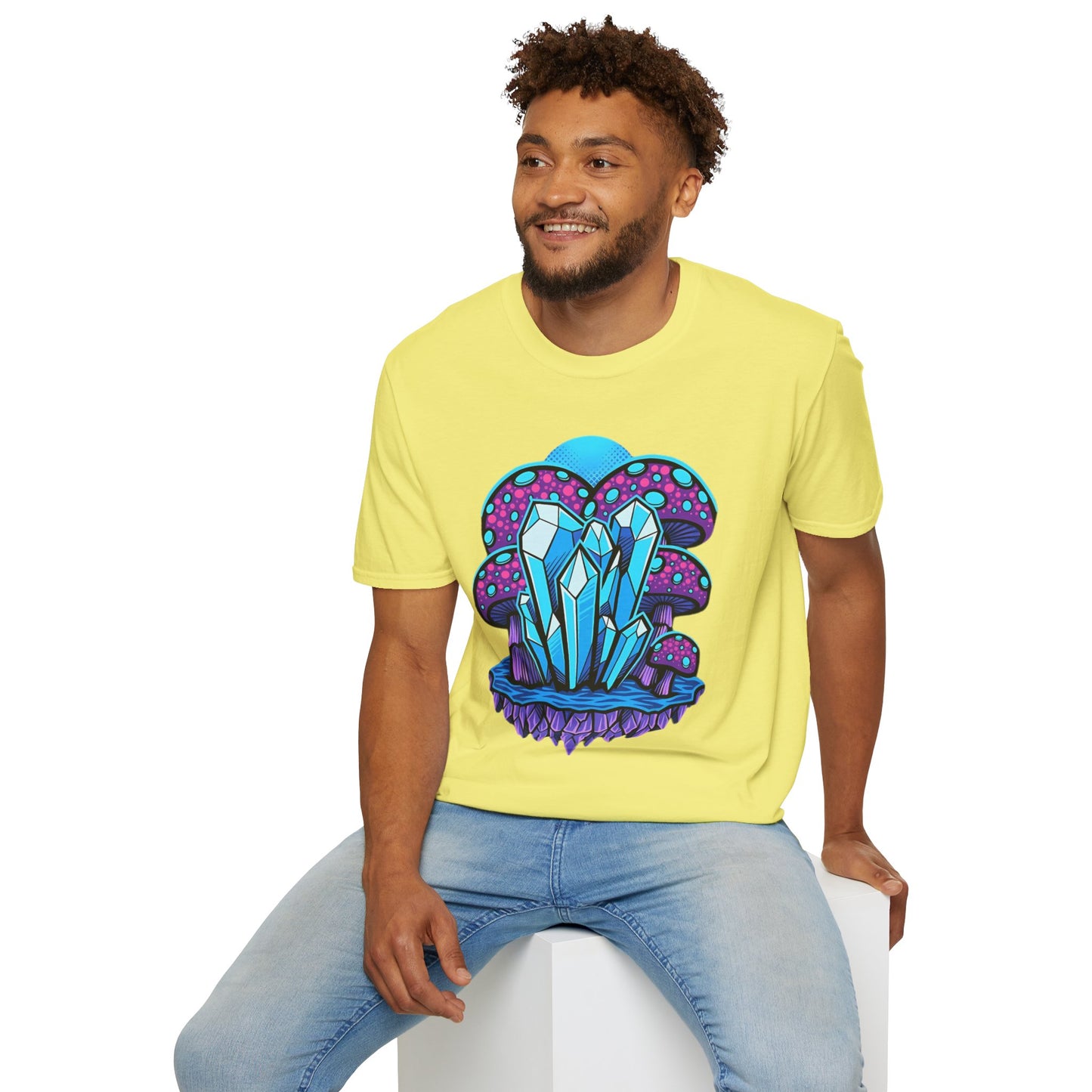 Mashroom Tee Shirt, Mashroom Shirt, Shirt with Funny Mashroom, Shirt with Fungus