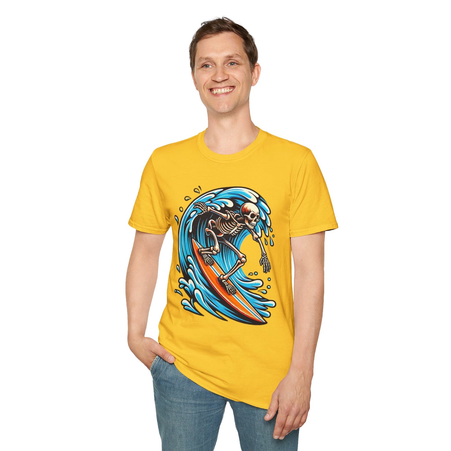 Skull Tee Shirt, Skeleton Shirt, Shirt with Skull, Shirt with Skeleton