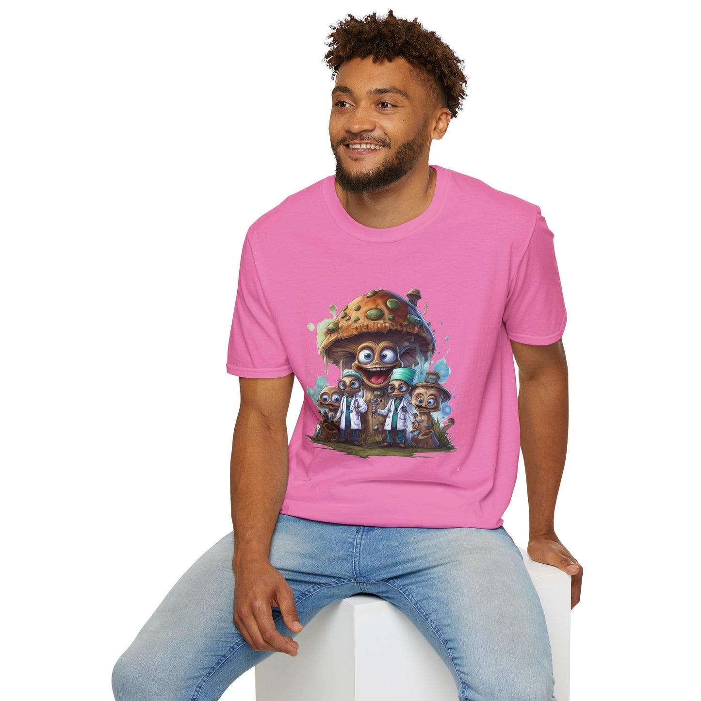 Mashroom Tee Shirt, Mashroom Shirt, Shirt with Funny Mashroom, Shirt with Fungus