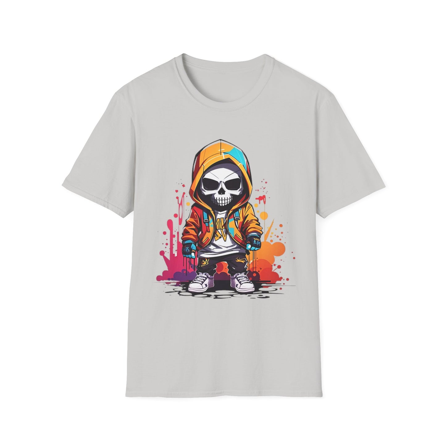 Skull Tee Shirt, Skeleton Shirt, Shirt with Skull, Shirt with Skeleton