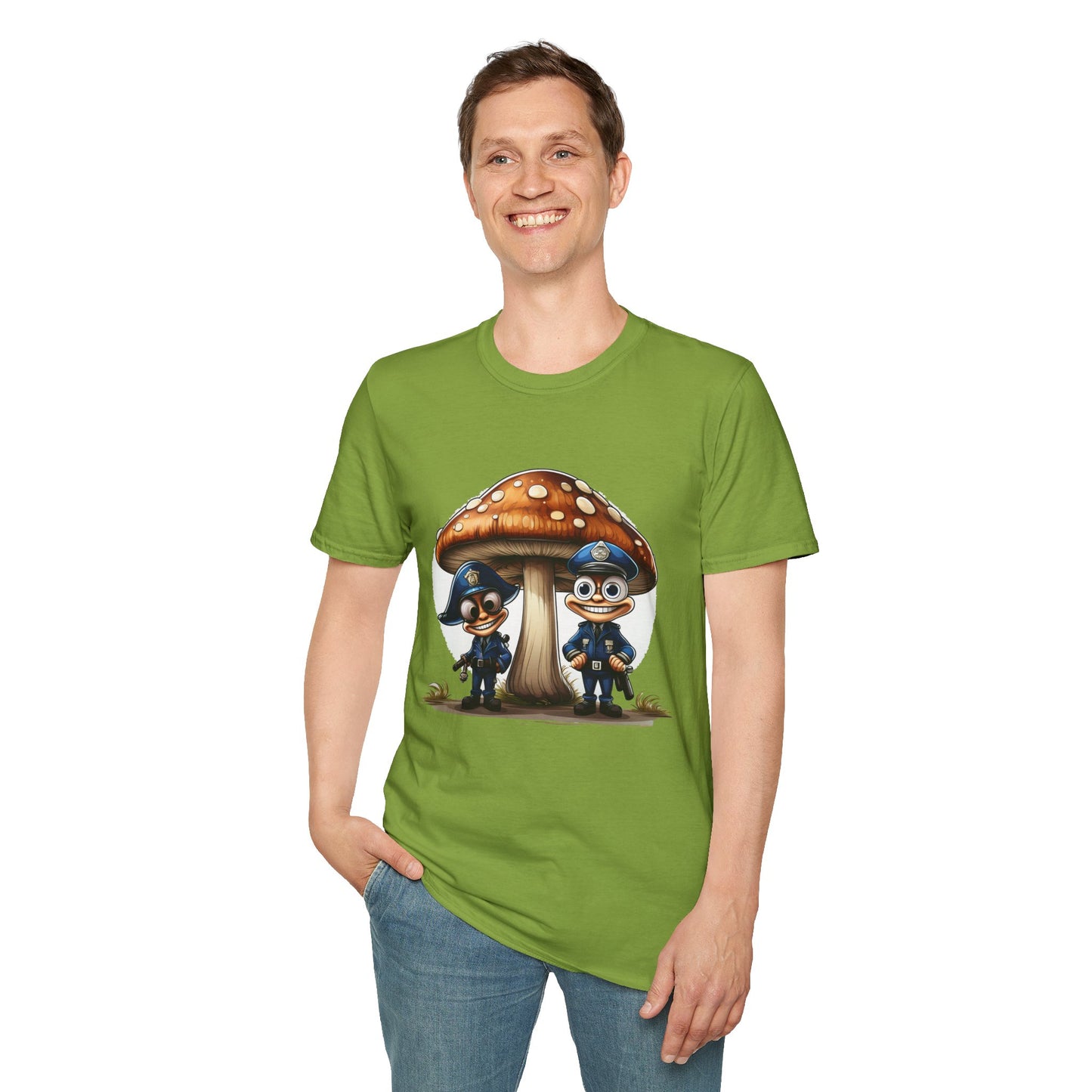 Mashroom Tee Shirt, Mashroom Shirt, Shirt with Funny Mashroom, Shirt with Fungus