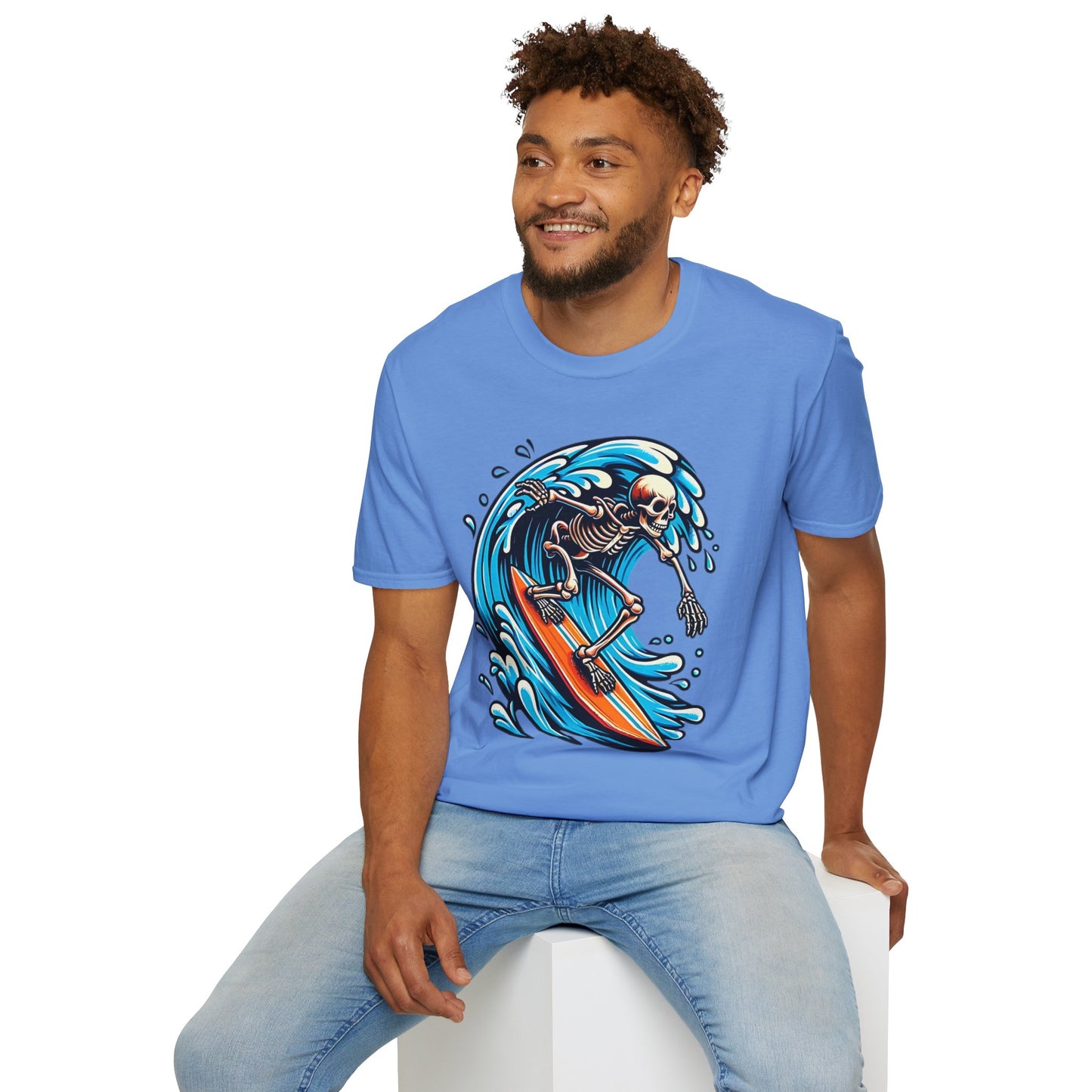 Skull Tee Shirt, Skeleton Shirt, Shirt with Skull, Shirt with Skeleton