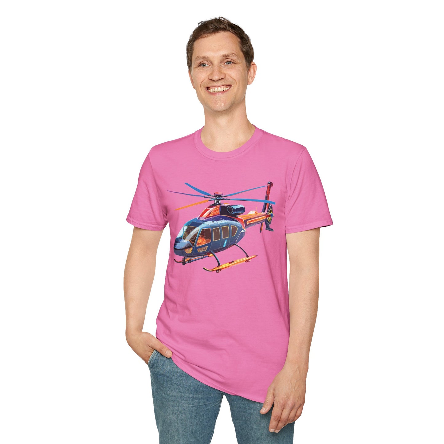 Chopper Shirt, Helicopter Shirt, Shirt with Helicopter, T Shirt with Chopper