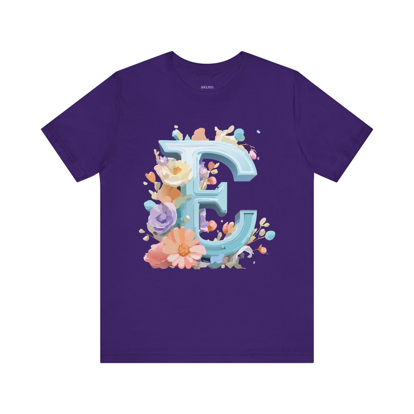 Letter Shirt, Letter E Shirt