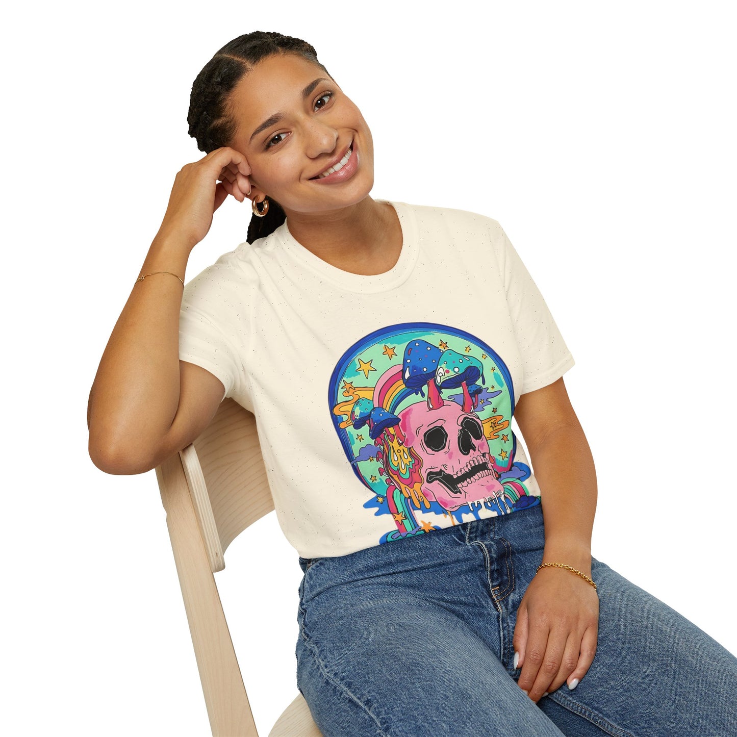Skull Tee Shirt, Skeleton Shirt, Shirt with Skull, Shirt with Skeleton